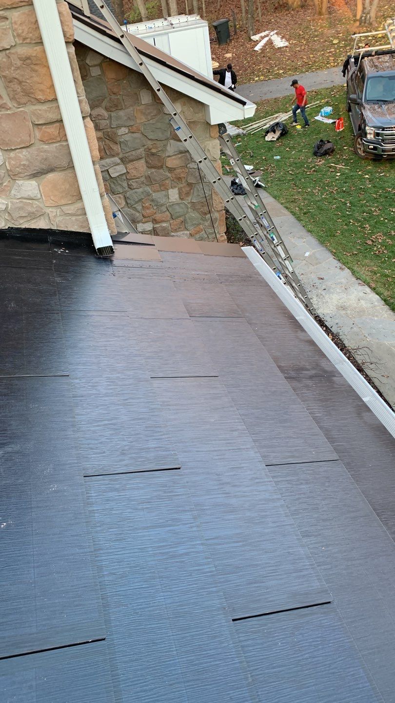 Tesla Solar Roof Replacement by American Home Contractors