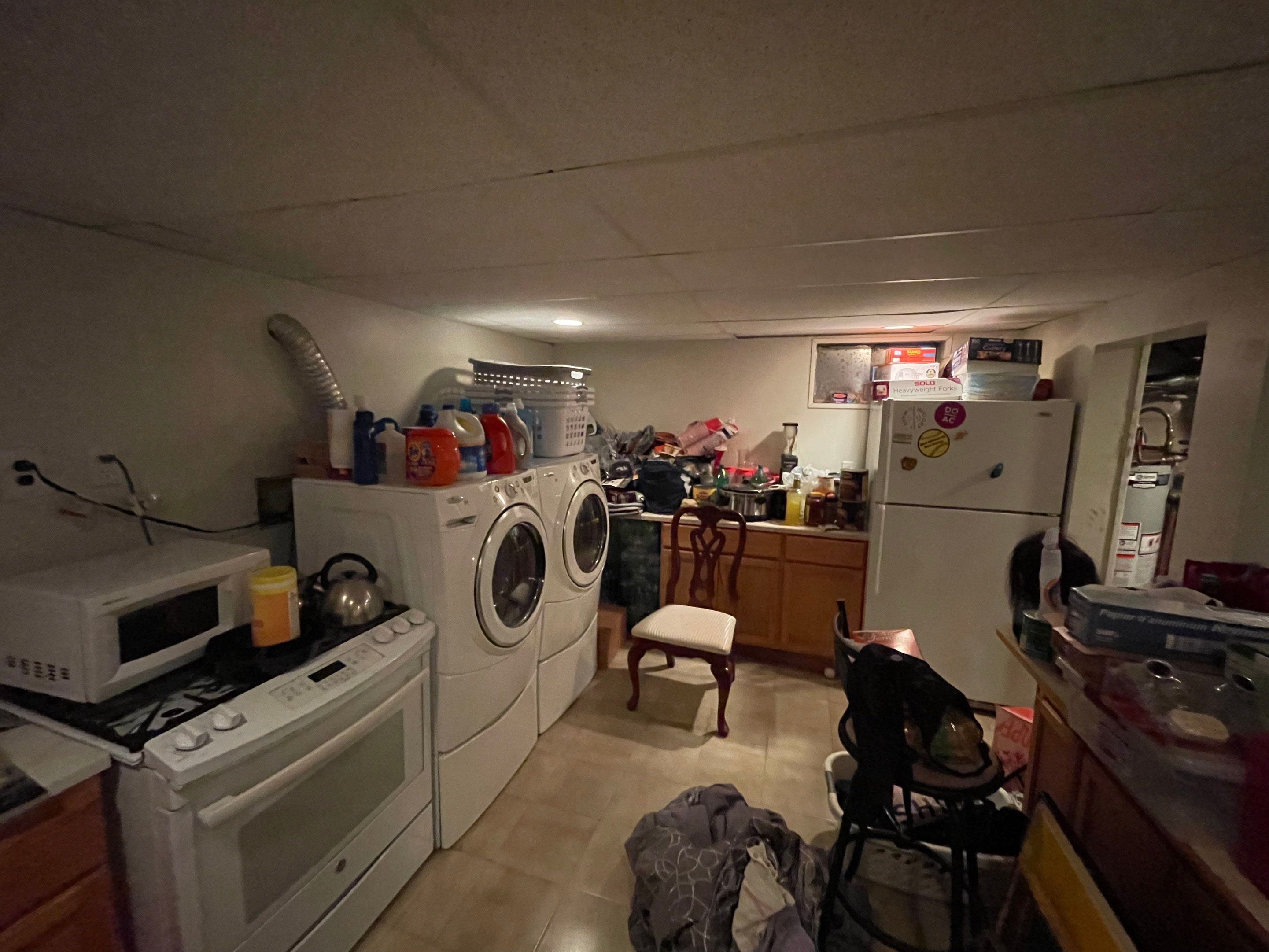 Basement Remodel using Tile (In Progress) by Home Concepts Construction