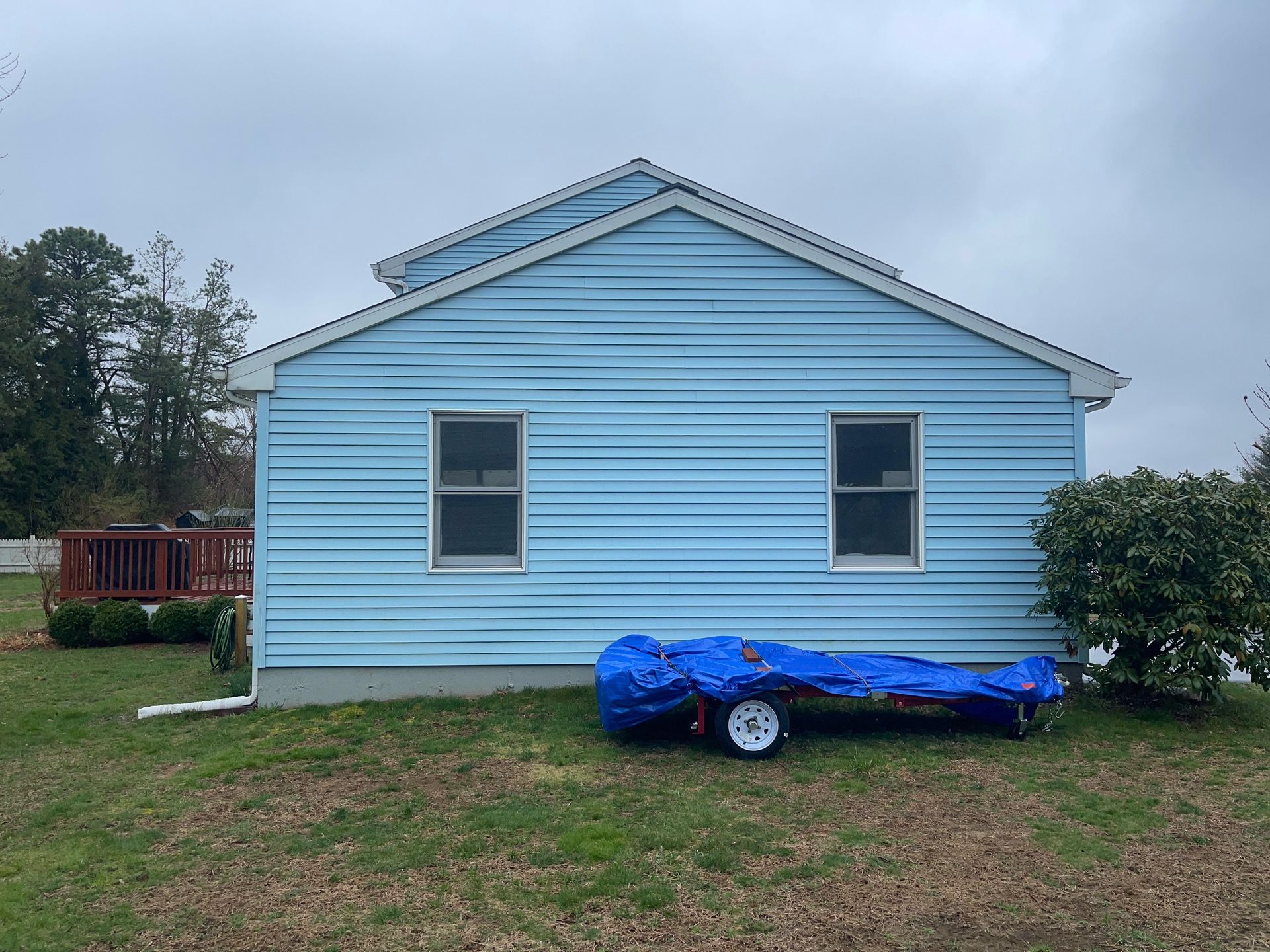 Siding Installation using CertainTeed Monogram Vinyl Siding - D4 - Desert Tan by A Plus Exterior