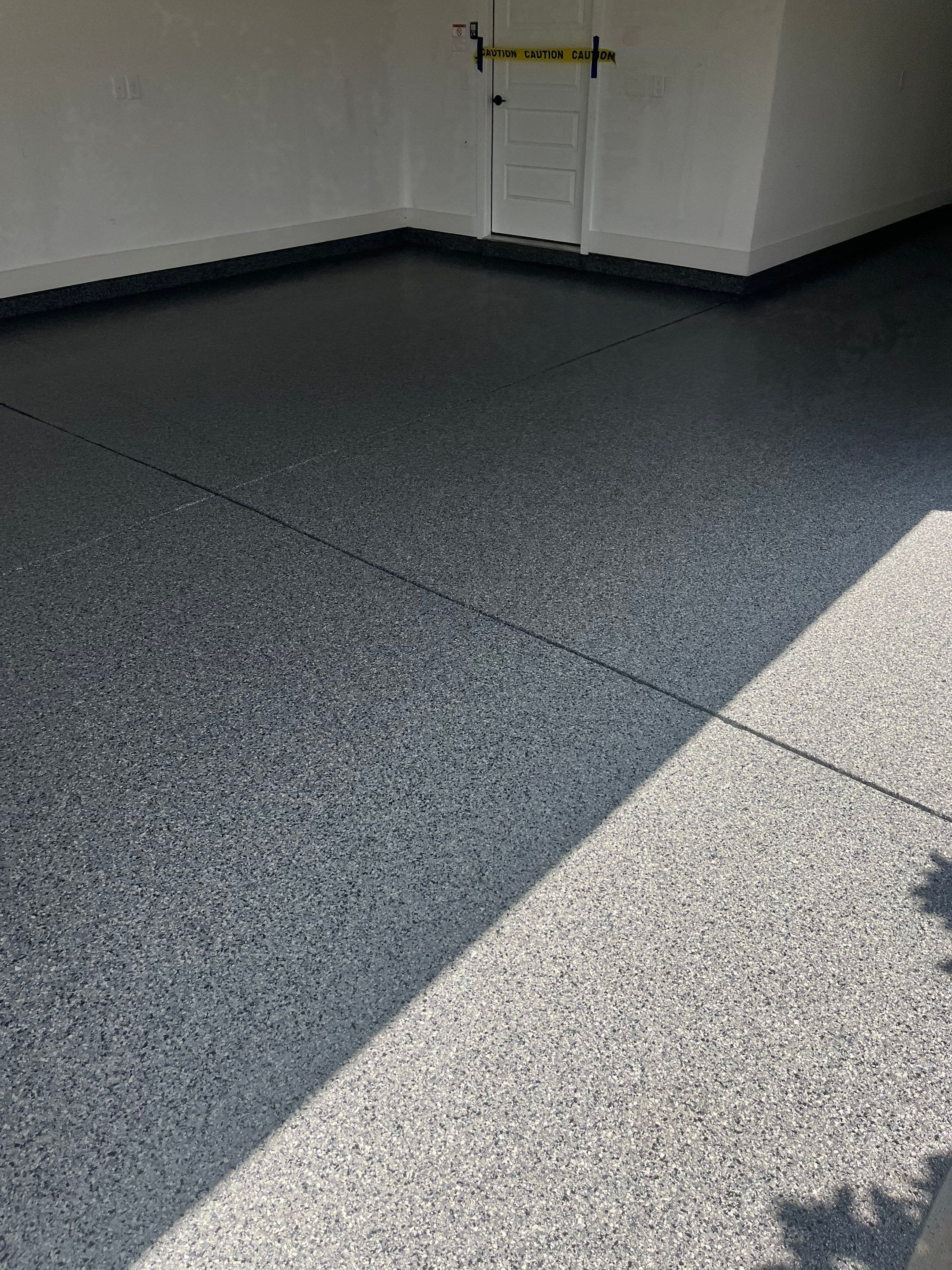 Garage Floor Coating using Nightfall by My Garage Floor Guys