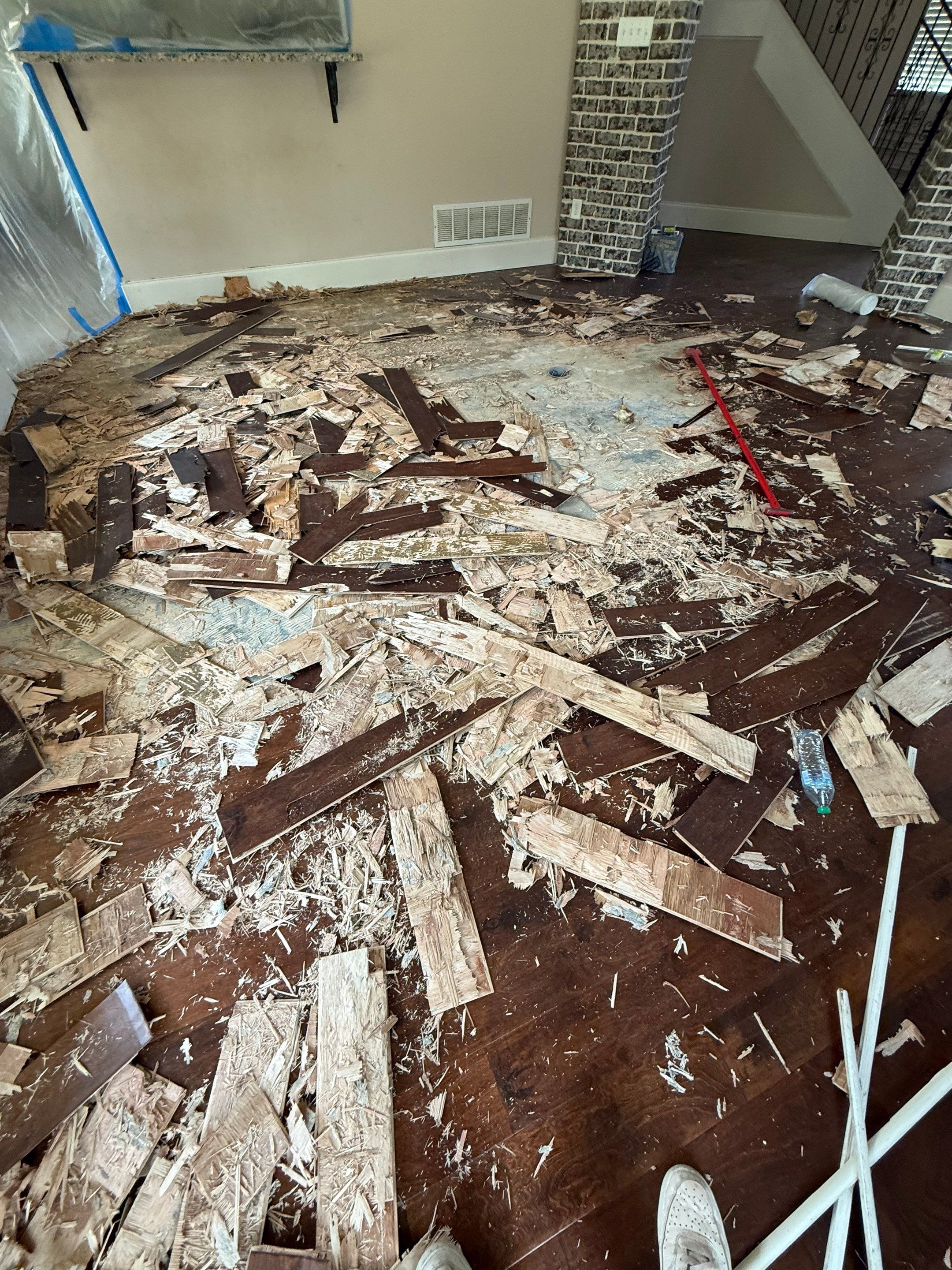 Occupied remodel by Knockout Flooring LLC