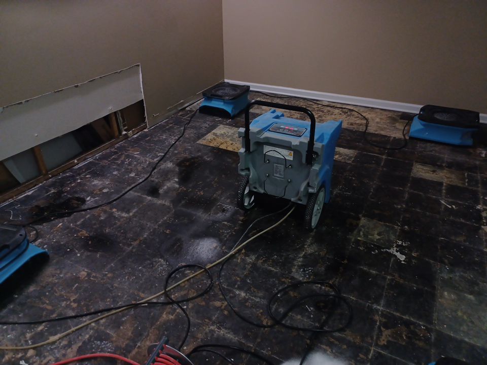 Project in Waterford Twp by EzDry Water Mitigation & Property Restoration