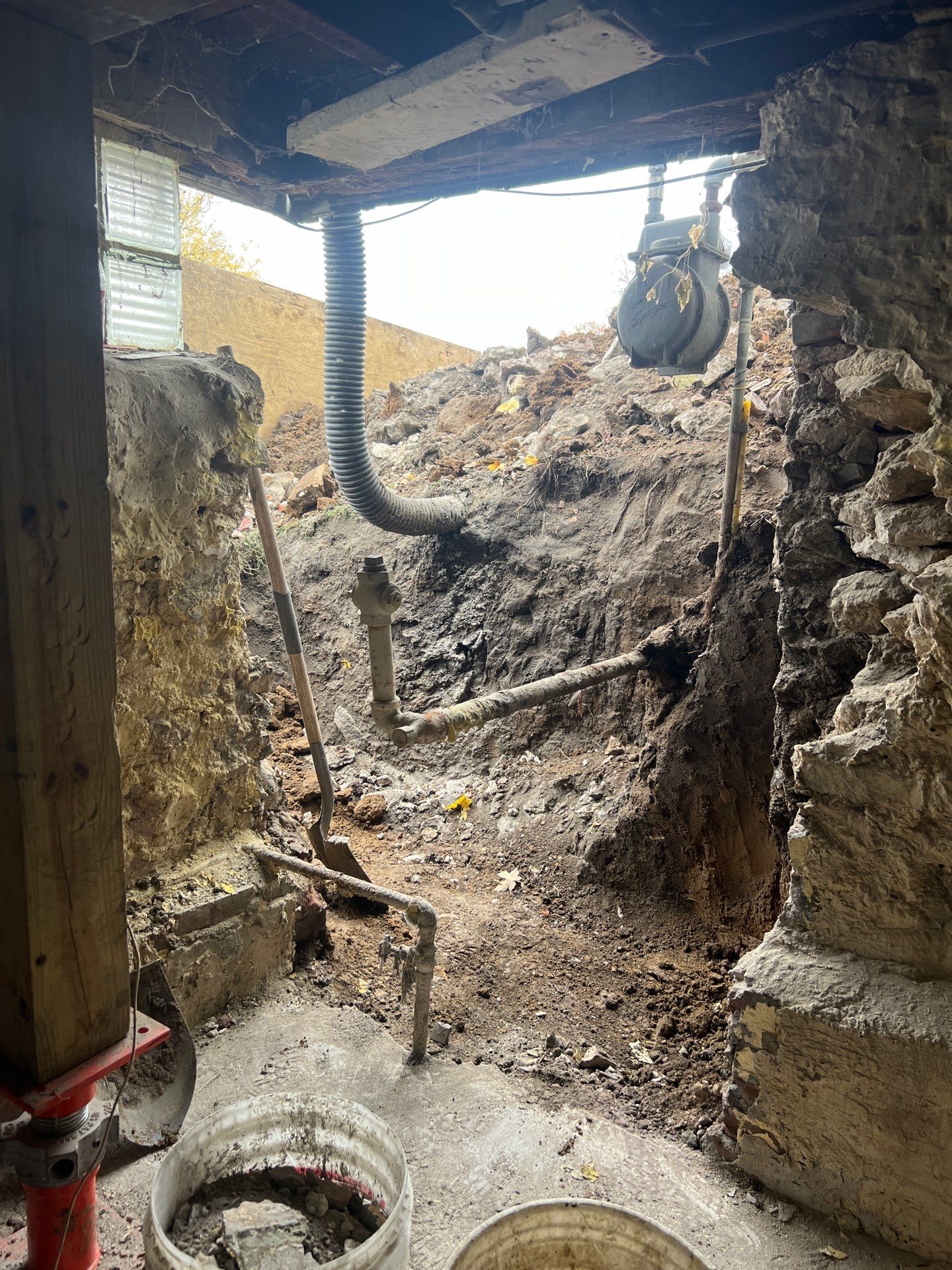 Davenport, IA Wall Rebuild by ACE Waterproofing & Basement Solutions