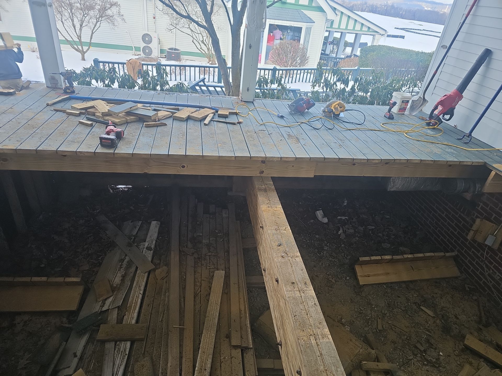 Oakmont Country Club Deck Build by Cousins Roofing Siding & Decks