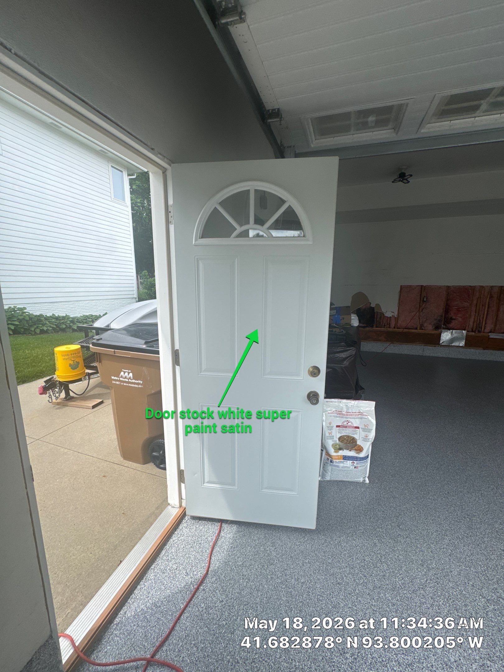 Garage Repaint Including Doors by Midwest Paint LLC
