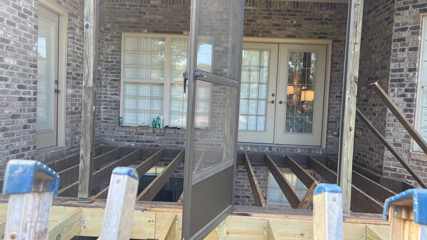 Timber Lake - Deck / Screened Porch by Pillar and Pine