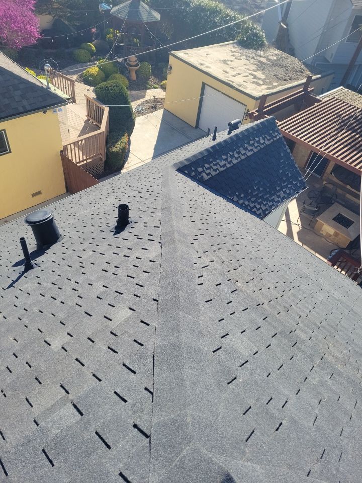 Residential Roofing Installation using Owens Corning Roofing Shingles by Byers Enterprises 