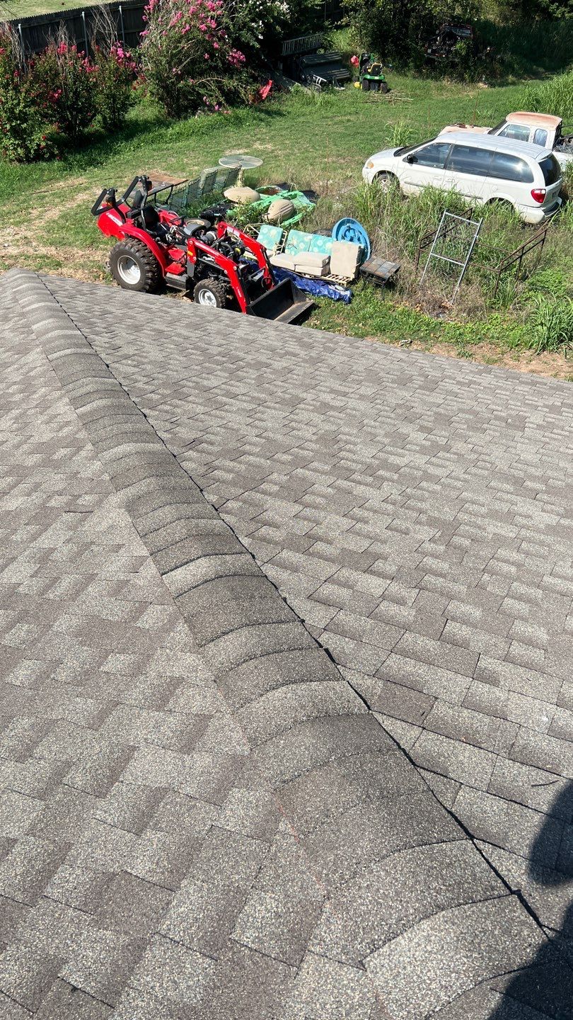 Residential Roofing Installation using GAF Natural Shadow  by A & H Roofing and Contracting, LLC