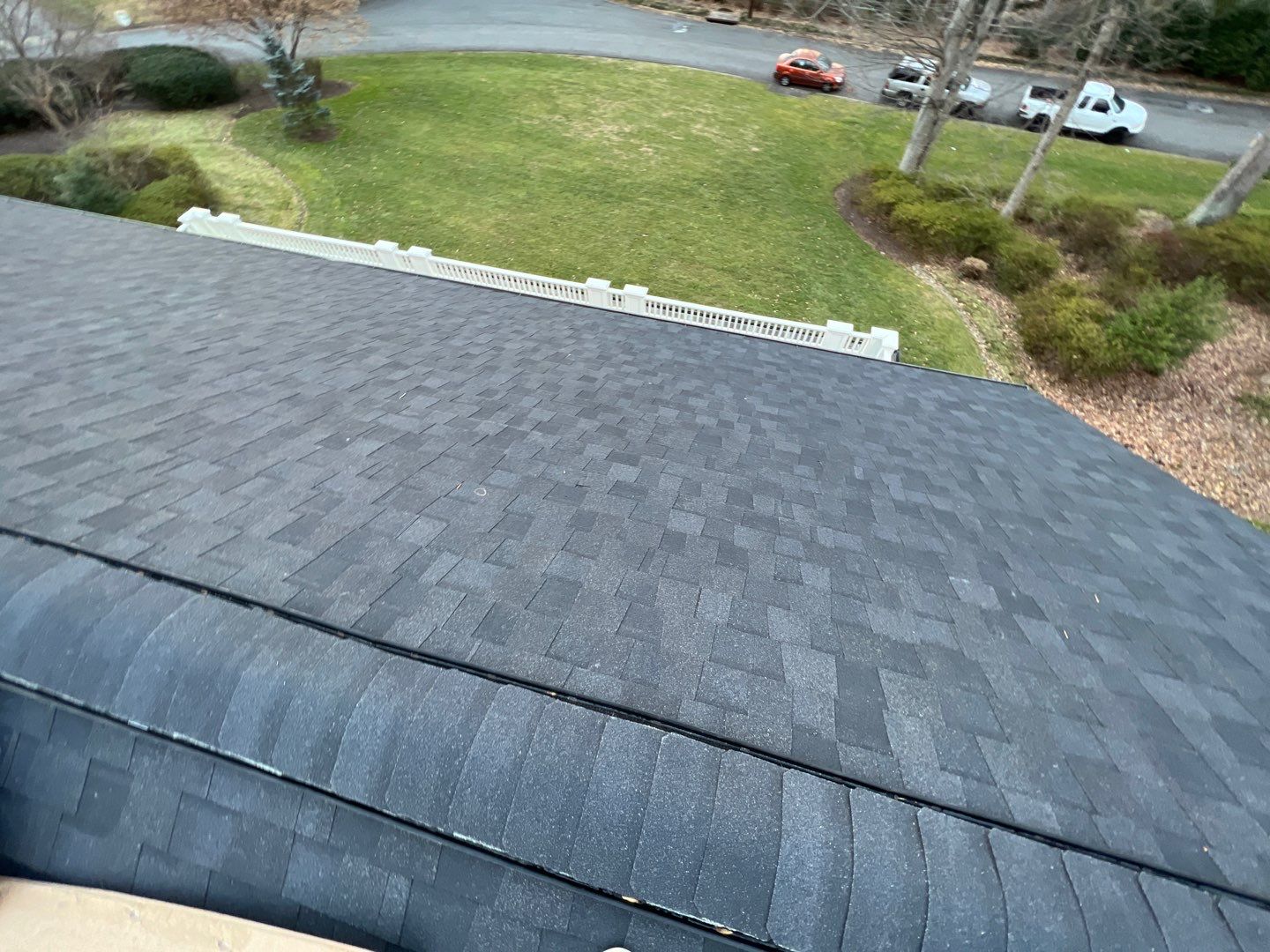 McLean: Certainteed Landmark Pro Designer Shingles in Max Def Charcoal Black by RM Banning, Inc.