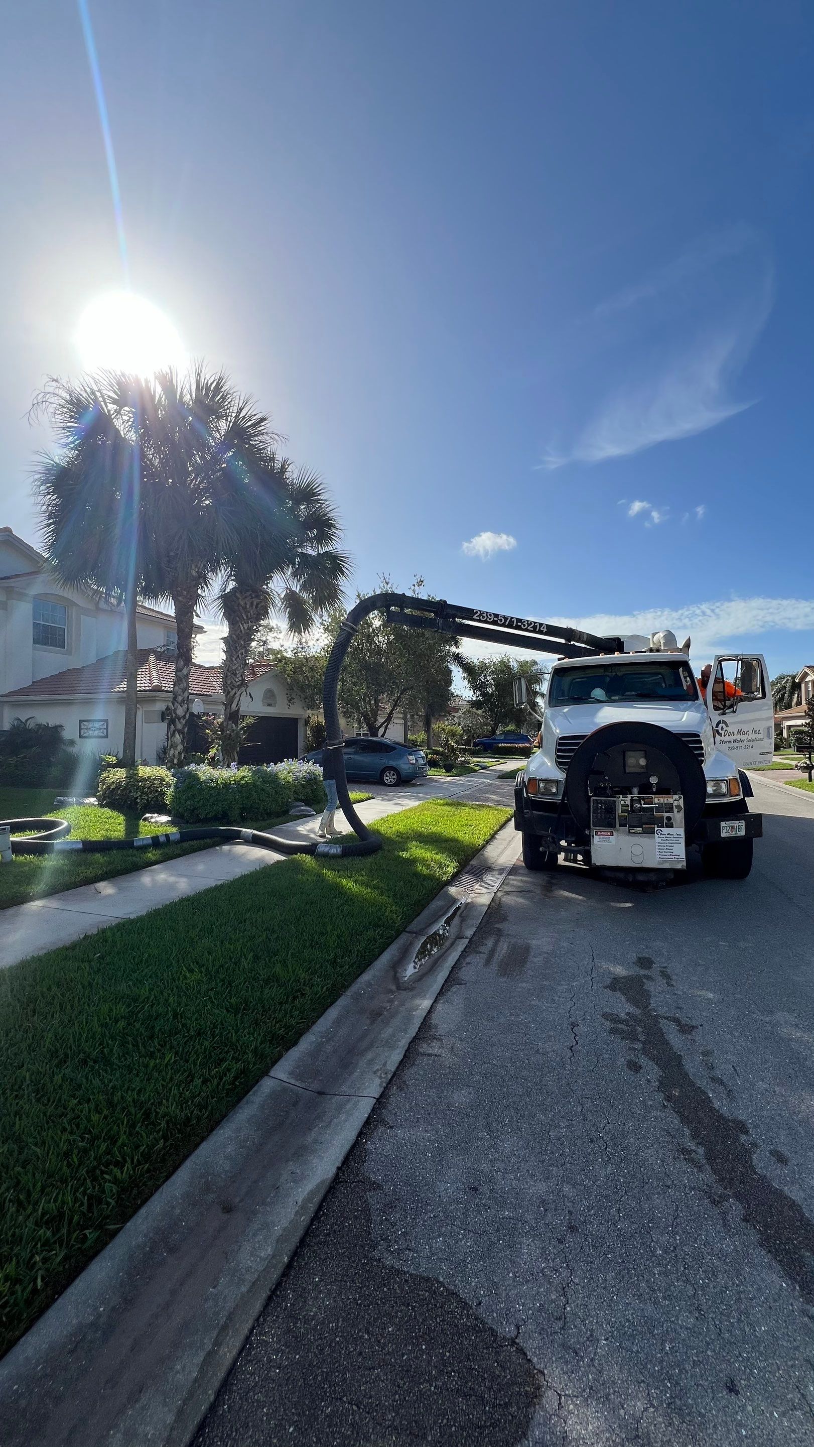 Community Stormwater System Catch Basin Cleaning by APS Power & Water