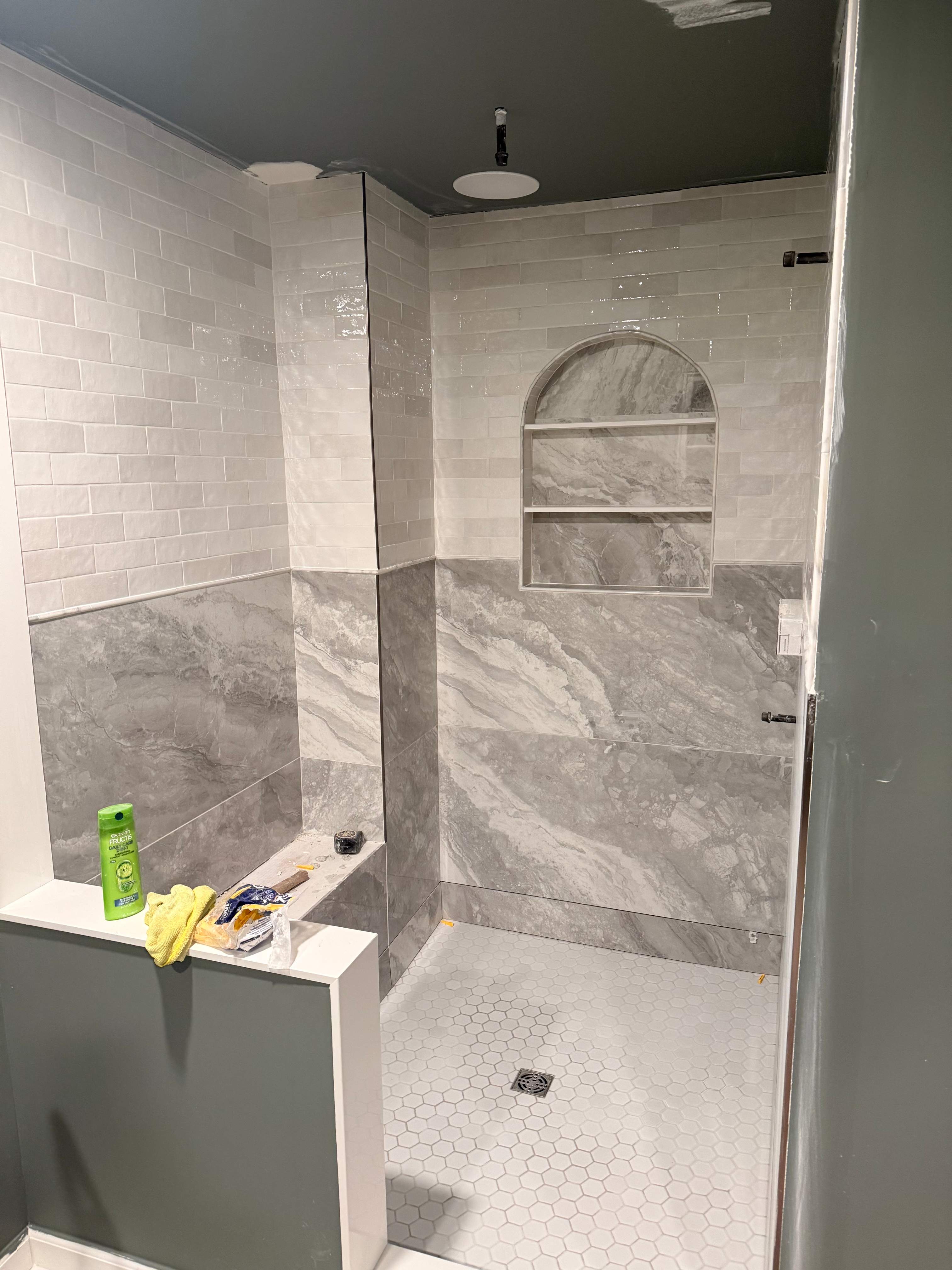 Master Bathroom Remodel in Herndon, VA by Matter Construction, LLC