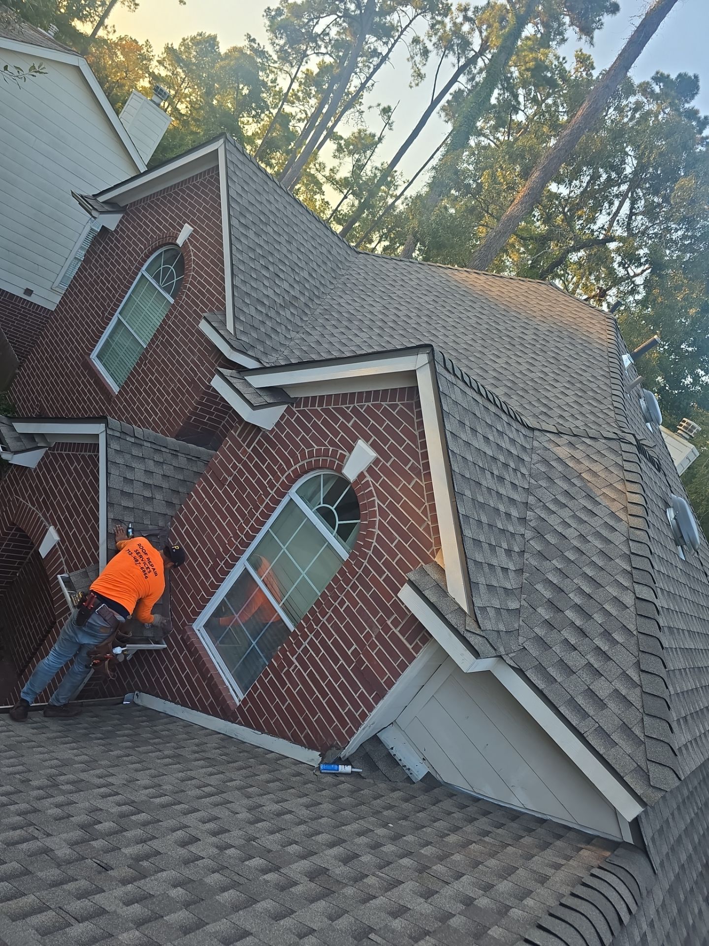 Roof Replacement in The Woodlands TX by Roof Repair Company