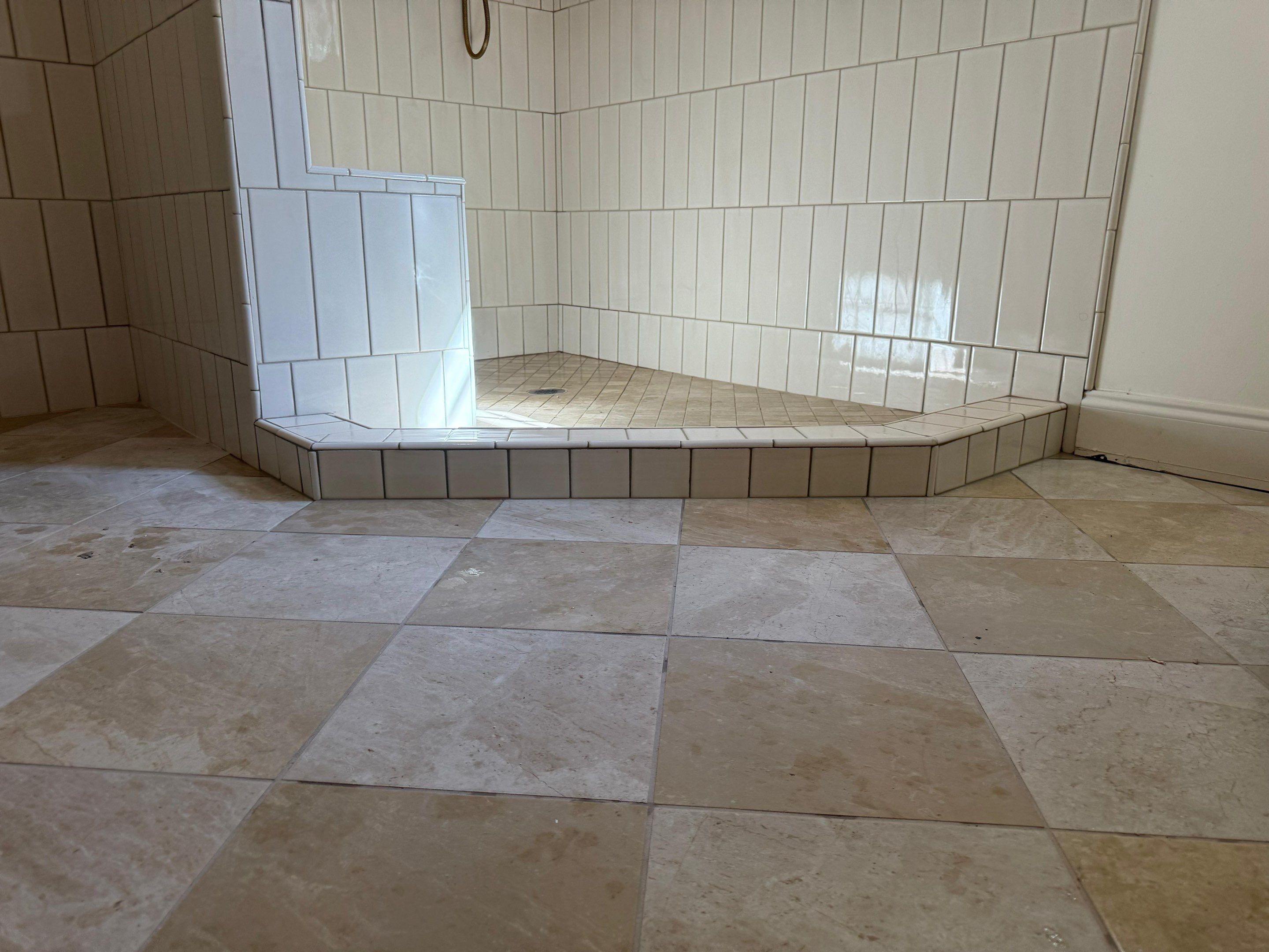 Master Bathroom Remodel by Knockout Flooring LLC