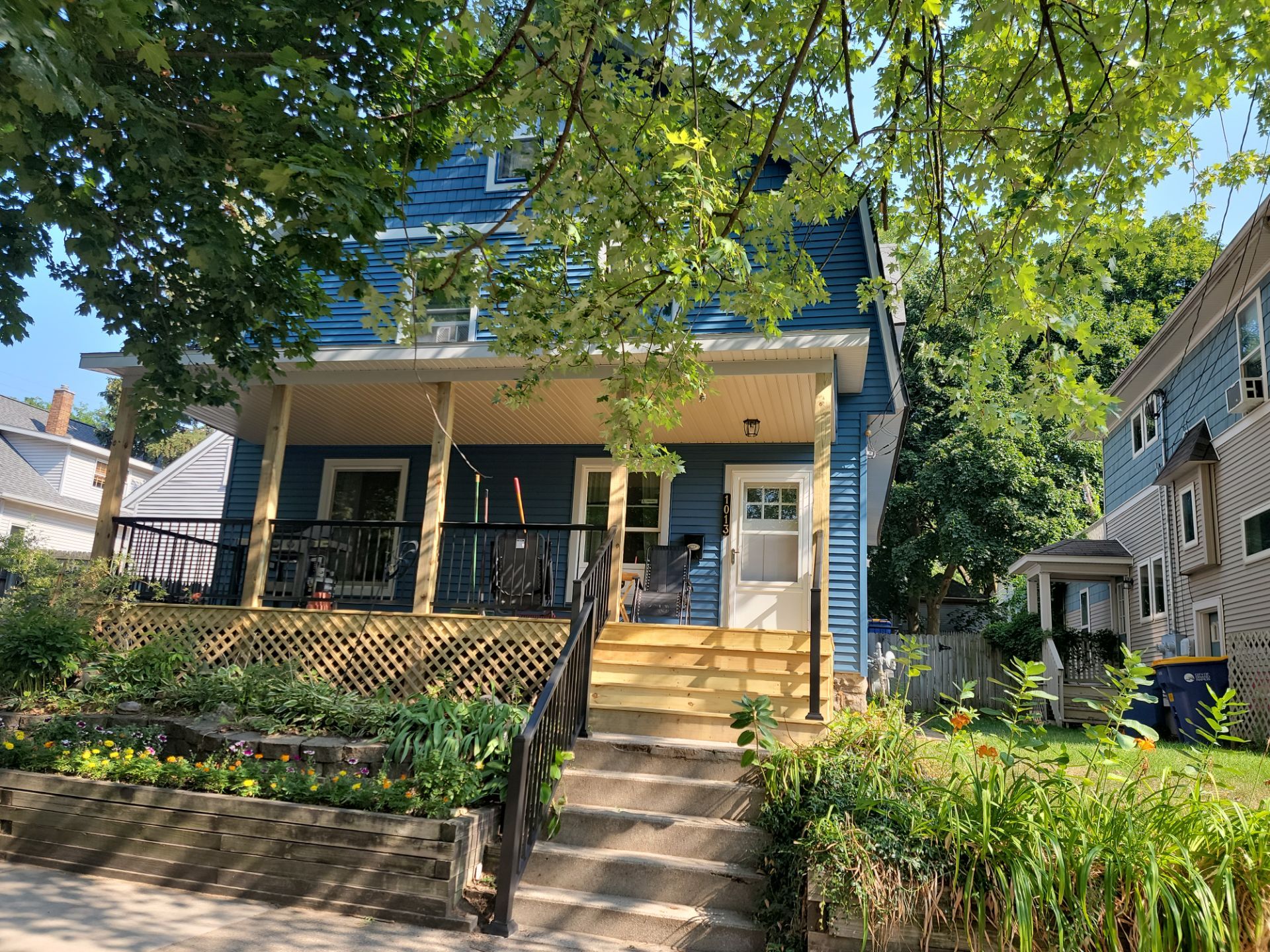 SIDING, DECK AND NEW PORCH  by Avalon Roofing and Exteriors