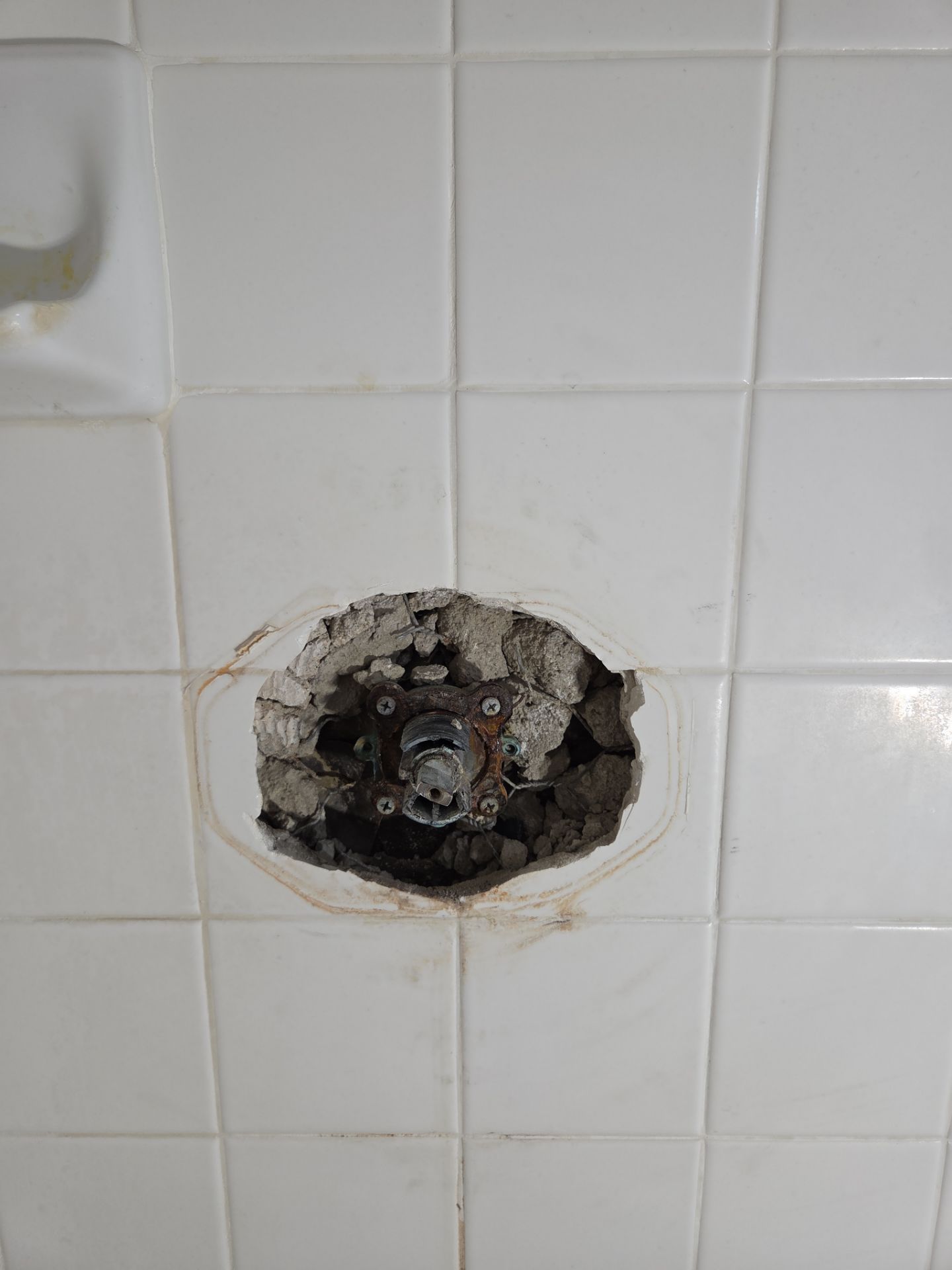 Shiny New Shower Valve by Professional Plumbing Inc 