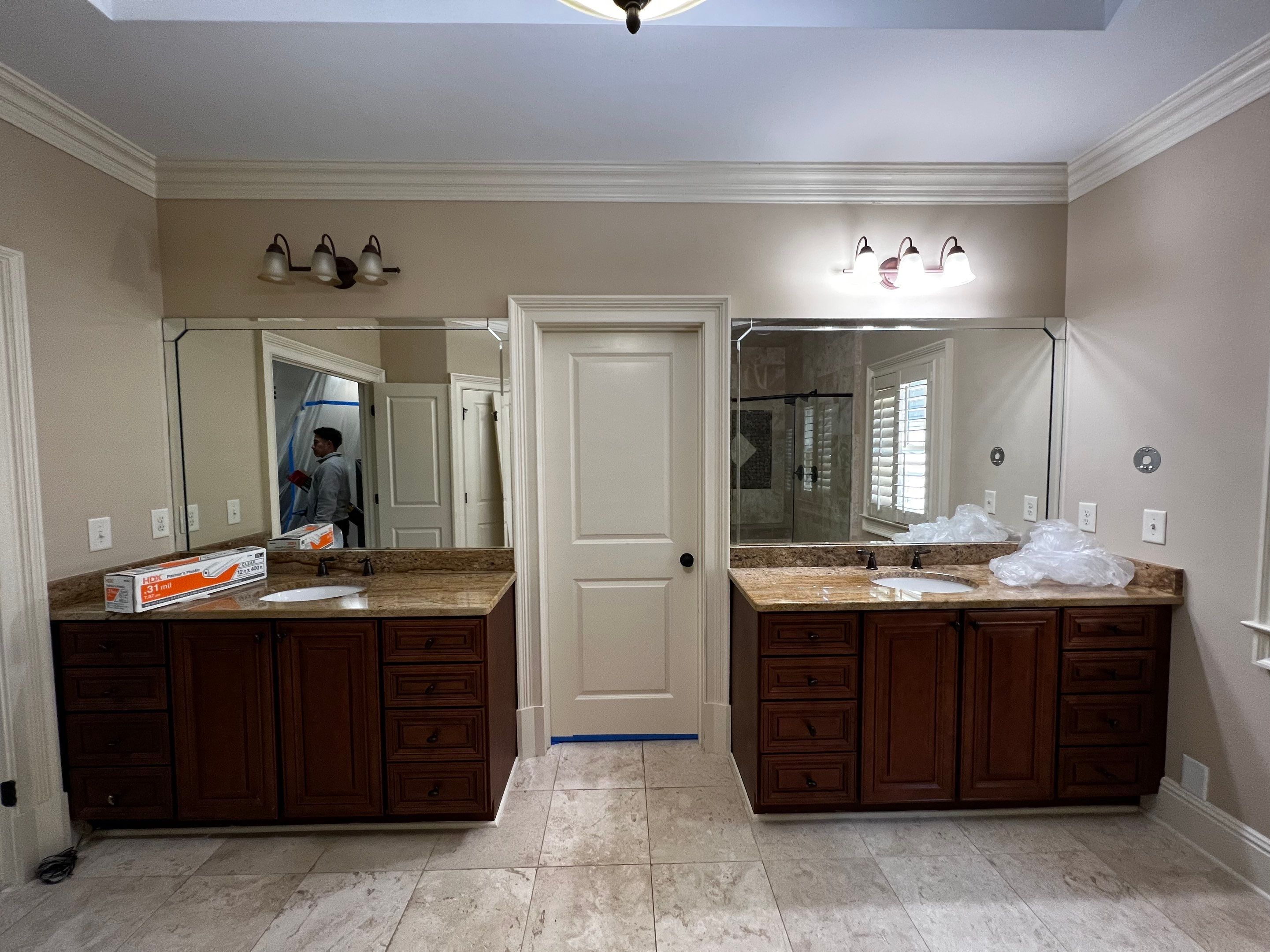 Modern Master Bathroom Renovation With Freestanding Tub in Smyrna by Swift Home Renovations 
