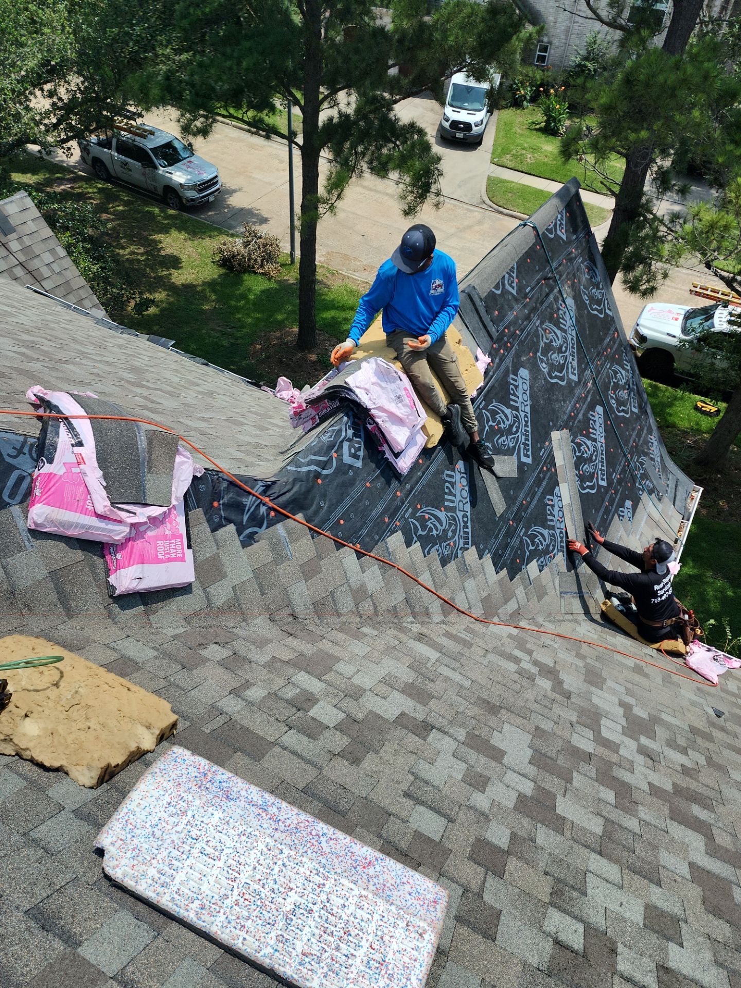Residential Roofing Repair using Owen's Corning Duration (Lifetime) Shingles by Roof Repair Services LLC