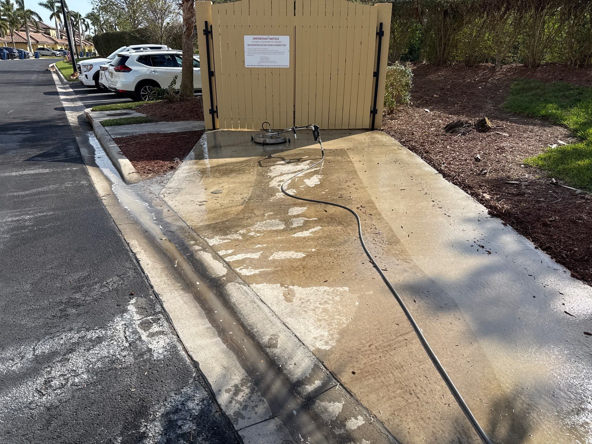 HOA Community Cleaning at River Strand Community Bradenton, FL by Sunshine AquaWash