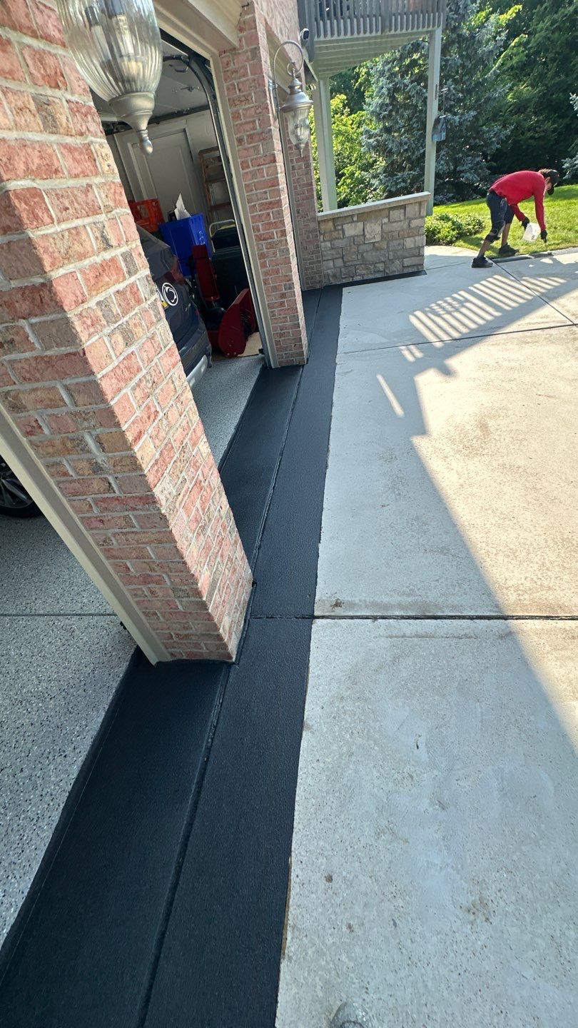 Driveway Walkway Patio Project in Canonsburg by Floors in a Day, Inc