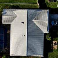 24ga 1.5" Mechanical Seam Almond by Total Roofing System The Metal Roof Experts