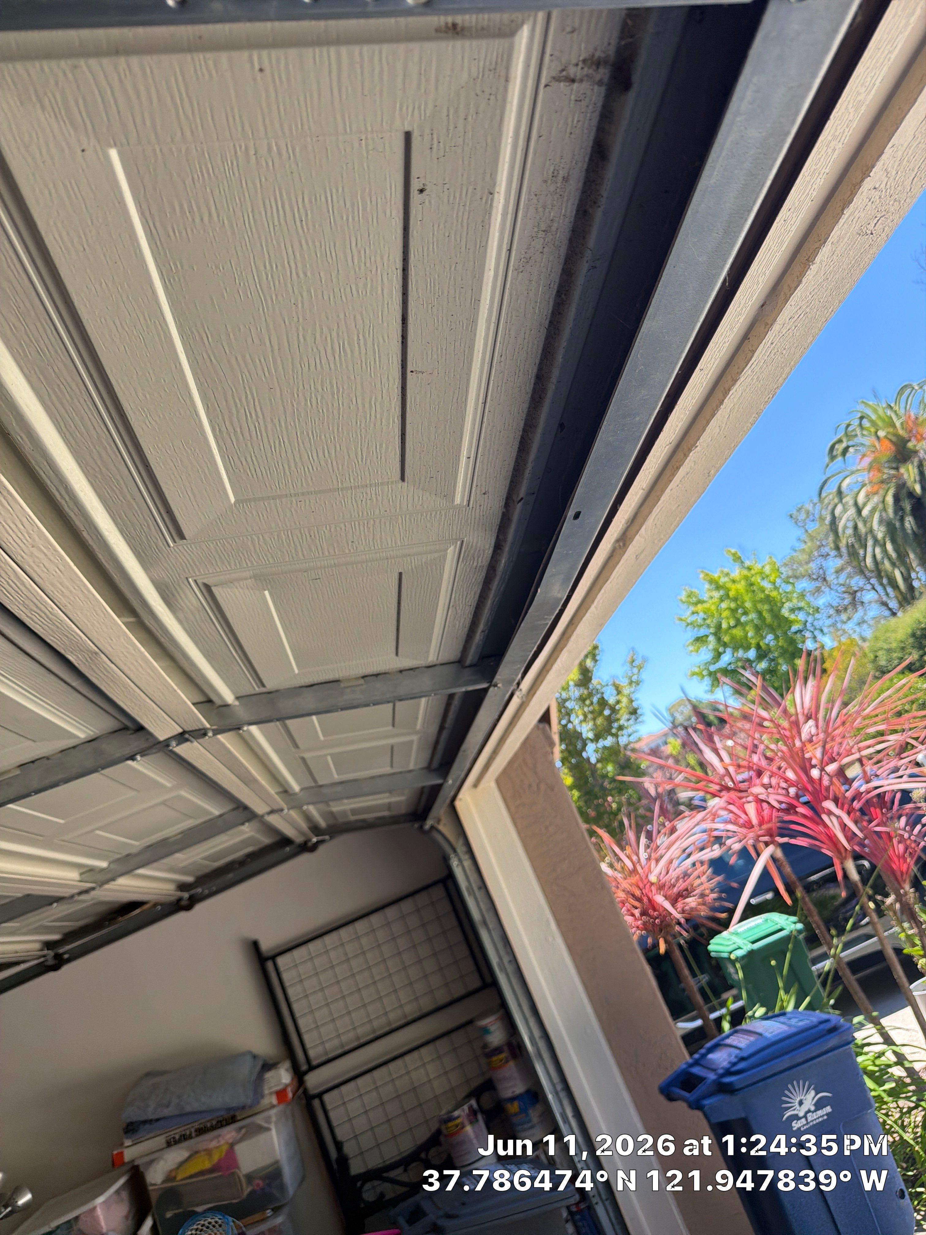 Multi-Panel Garage Door Repair and Hardware Service in San Ramon by Valiant Garage Door