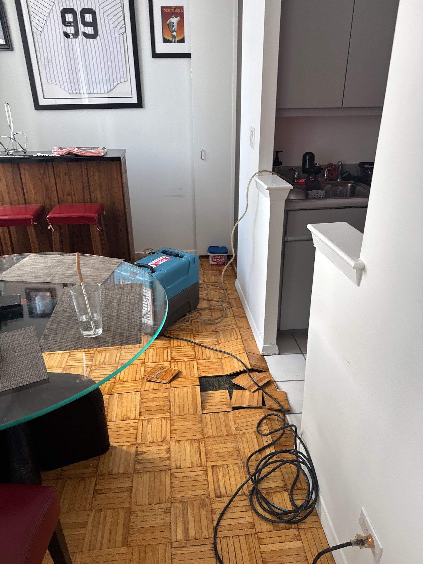 Multi-Unit Water Damage Mitigation and Parquet Floor Restoration in Manhattan by FLAPA & KeyStone