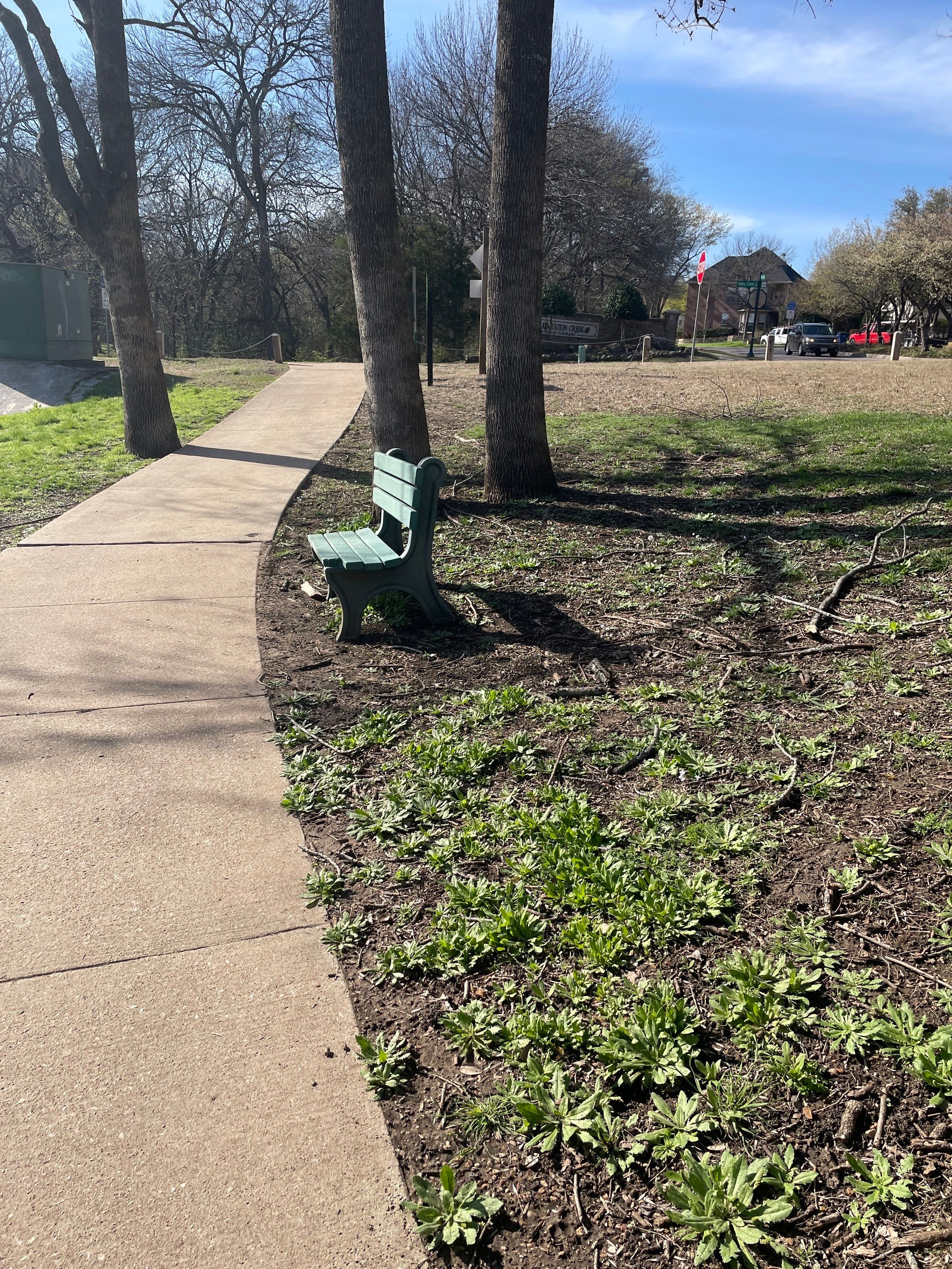 Bench Additions to Community  by SLM General Contractors & Roofing