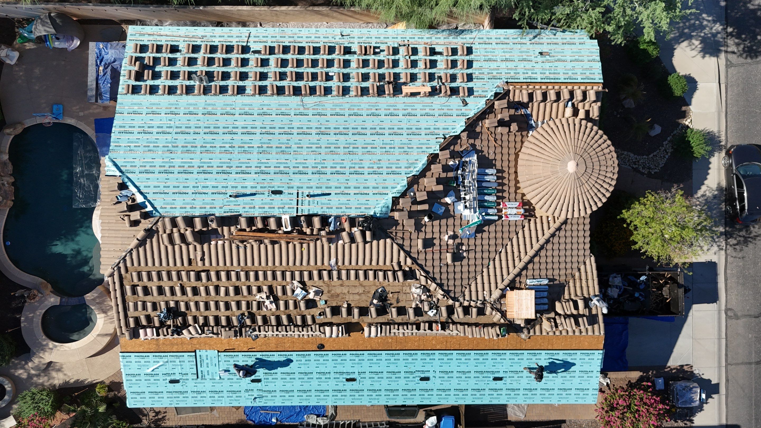 Project in Phoenix, AZ by Saint Roofing