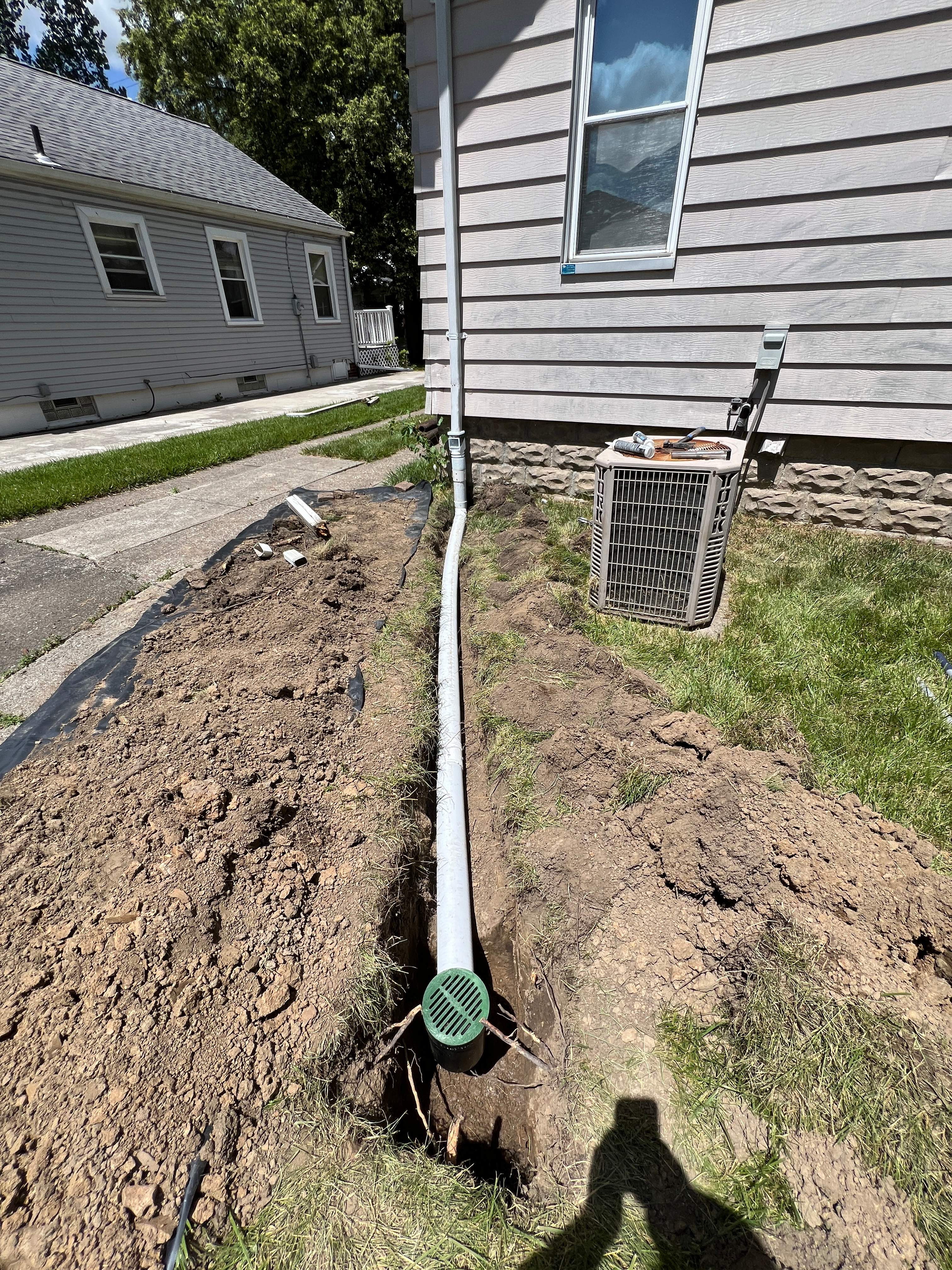 Helical Piers using Helical Deep Foundation Footings by Toledo Basement Repair