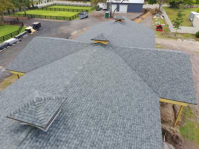 Custom Post-Frame Horse Barn and Shingle Roof Installation in Geneva