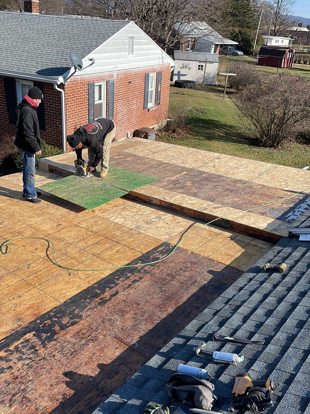 Epdm rubber roof  using Versico .060 by Teflon Roofing