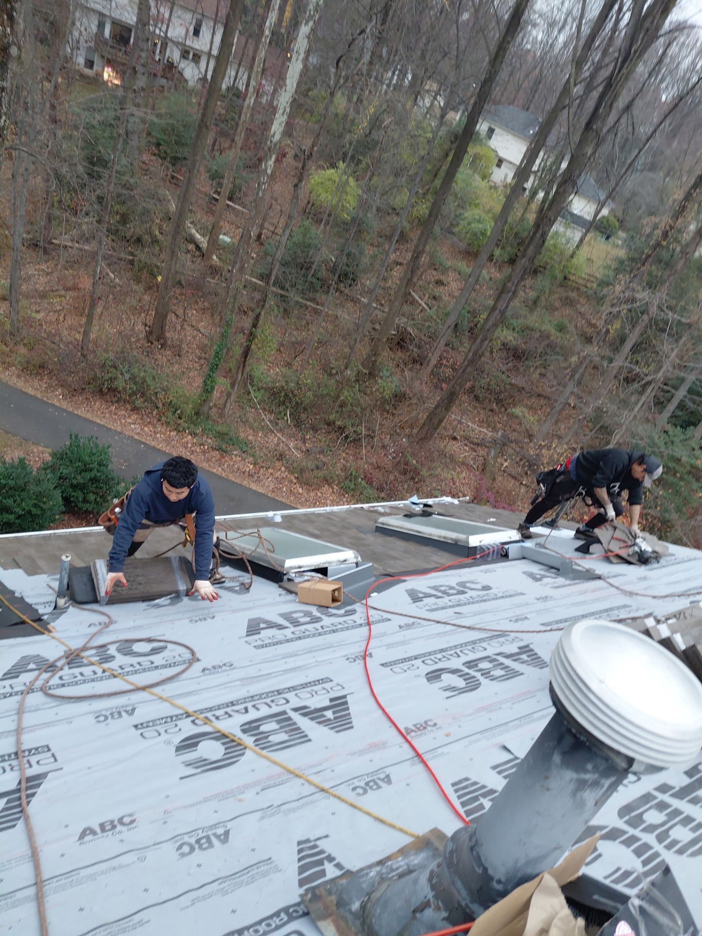 Reston :  Residential Roof Replacement with Brava Synthetic Cedar Shake Class C Natural  by RM Banning, Inc.