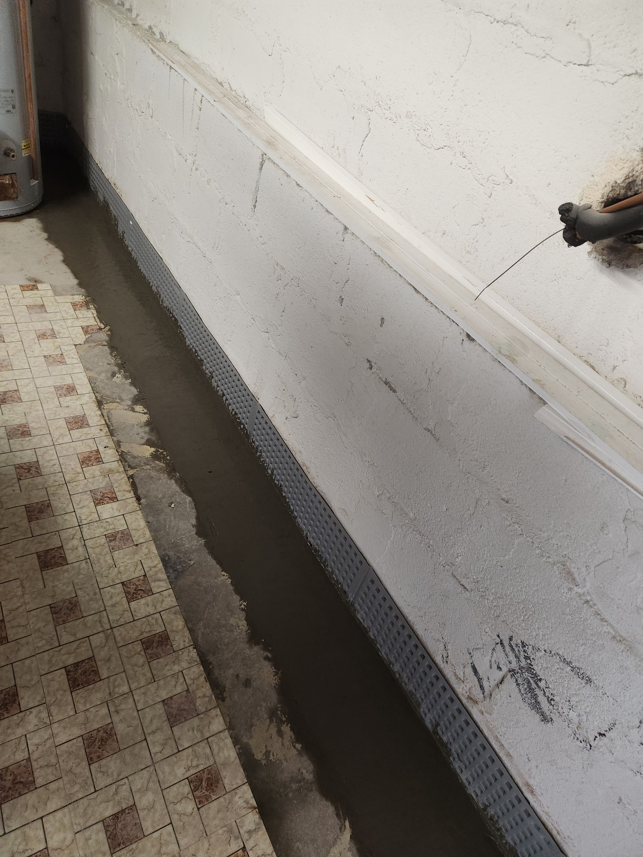 Interior French Drain Kearny NJ by Pure Service Pro, LLC 