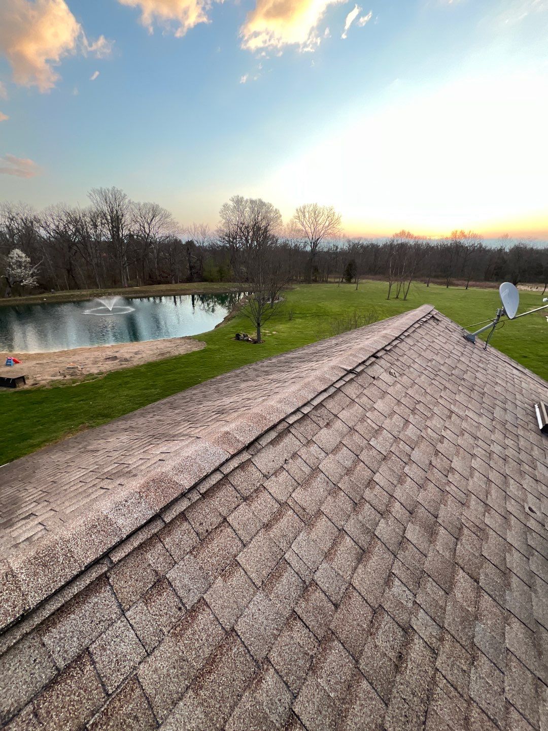Residential Roofing Installation using Williamsburg Grey Duration Shingles by WIW Enterprises Inc