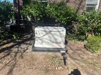 Generac 26kW Generator Installed with Transfer Switch – Powered by ZAM