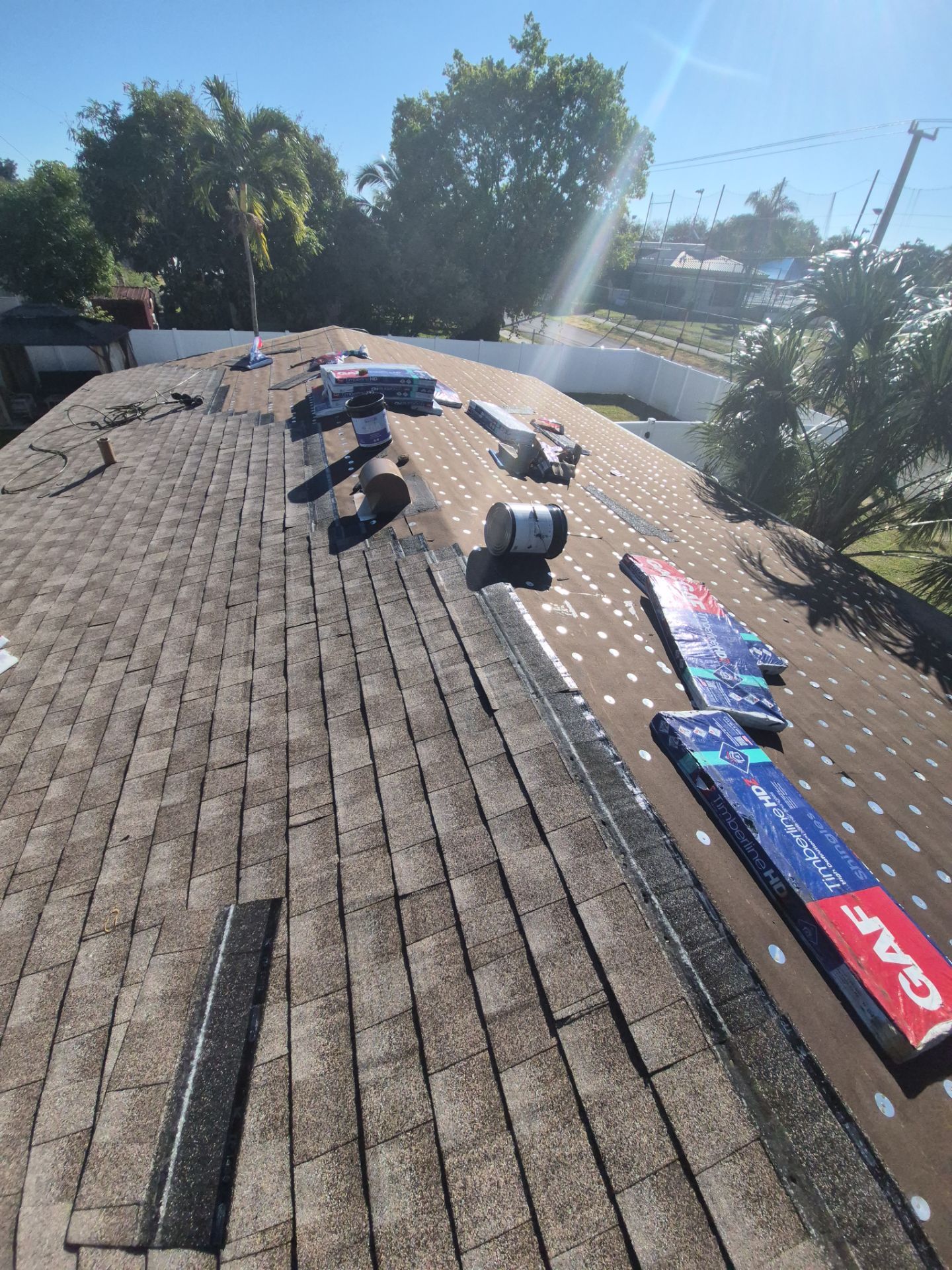 Residential Roofing Installation using GAF by BLUES BROTHERS ROOFING