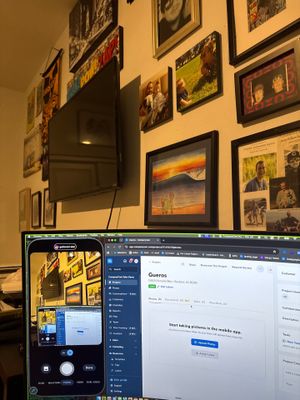 Modern Interior Accent Wall and Media Installation in Buckeye