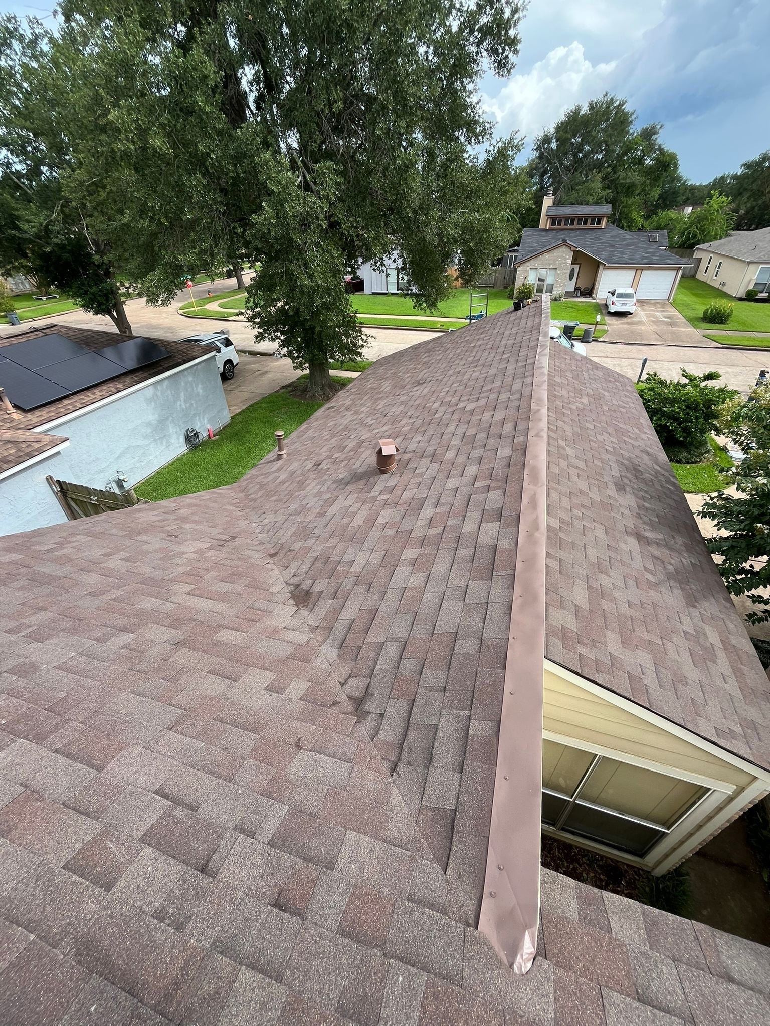 Project in Katy by Roofing Technologies Unlimited