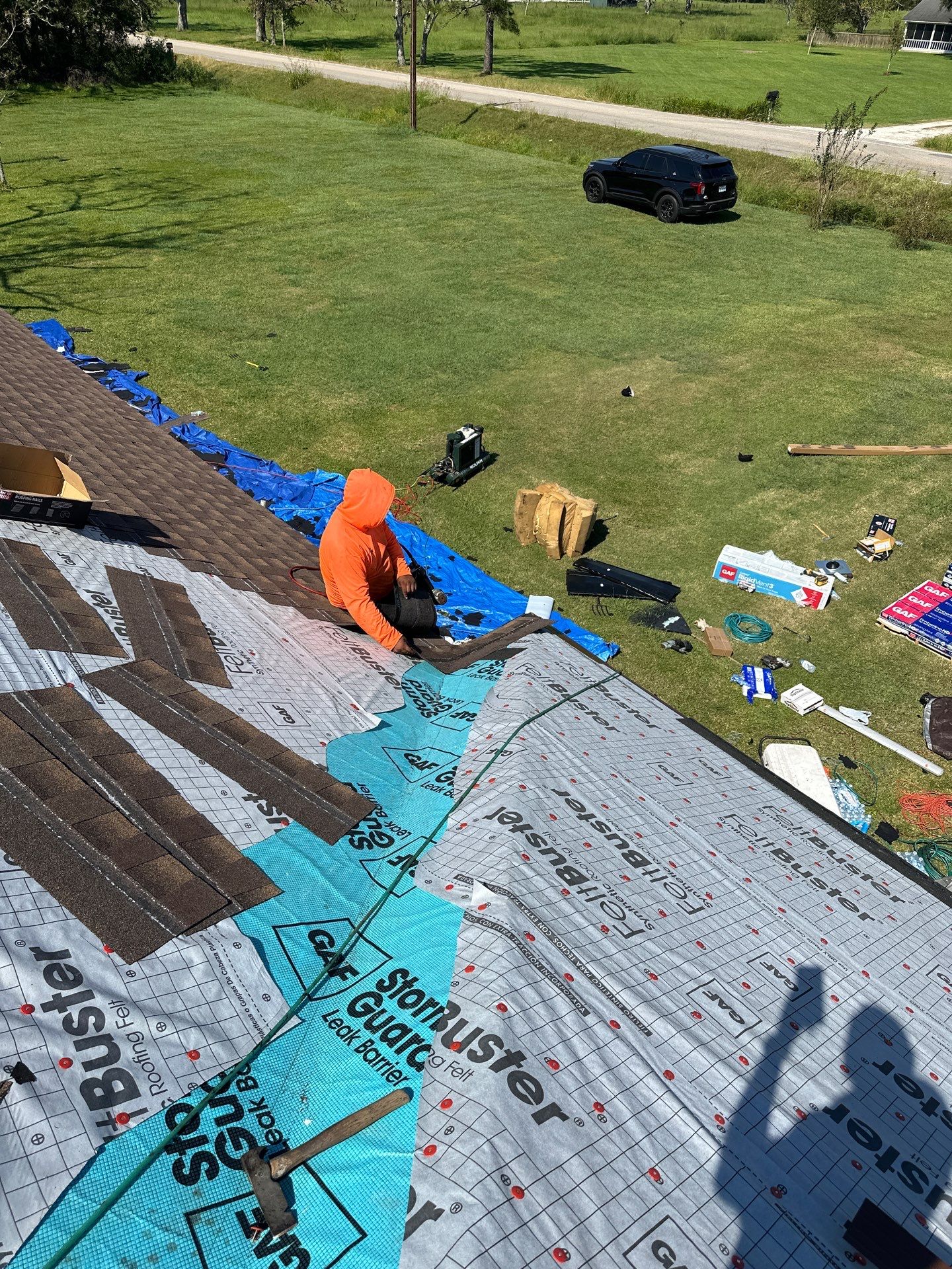 GAF HDZ TIMBERLINE BARKWOOD by Motion Roofing