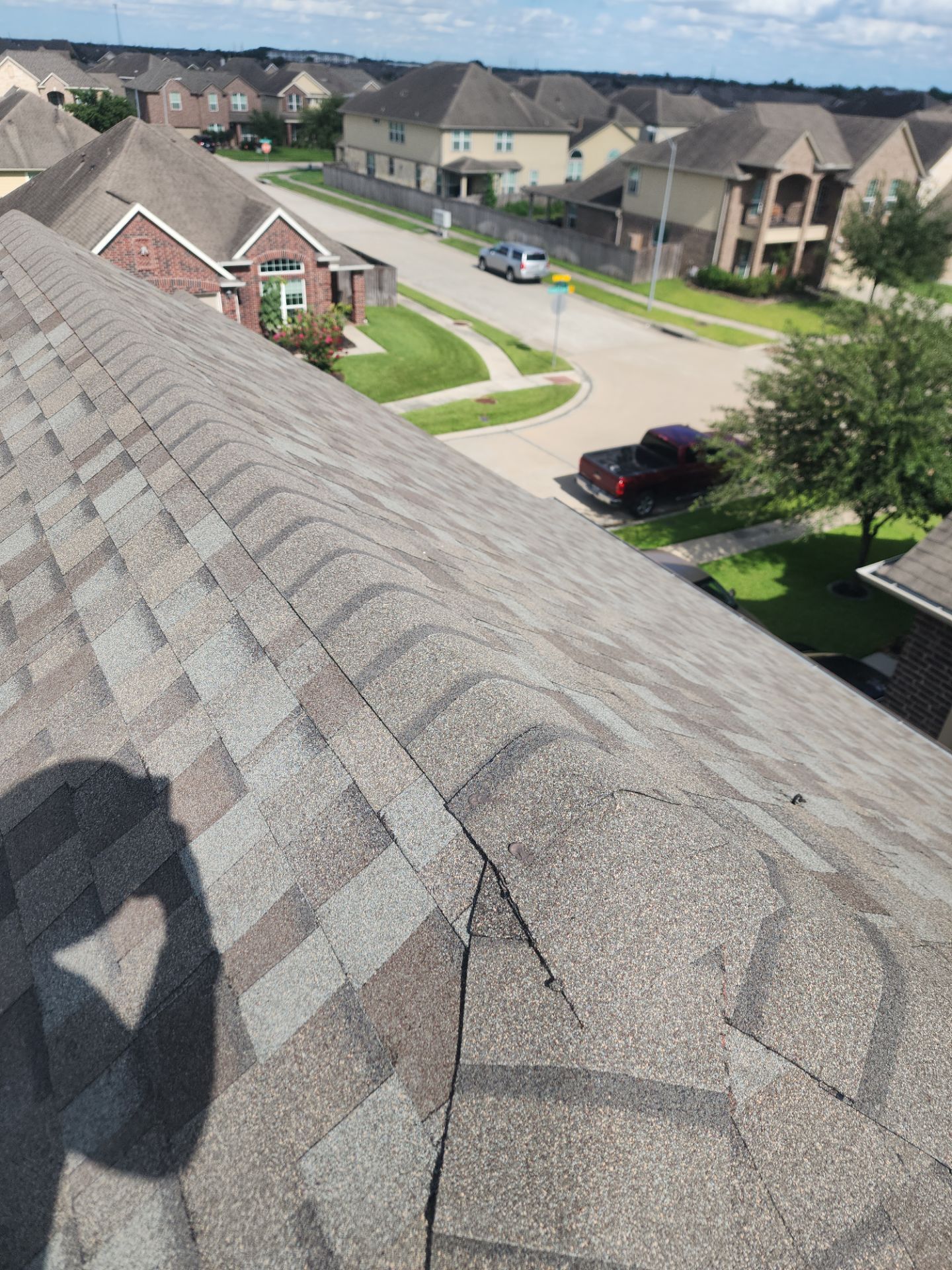 Residential Roofing Installation using Owen's Corning Duration (Lifetime) Shingles by Roof Repair Company