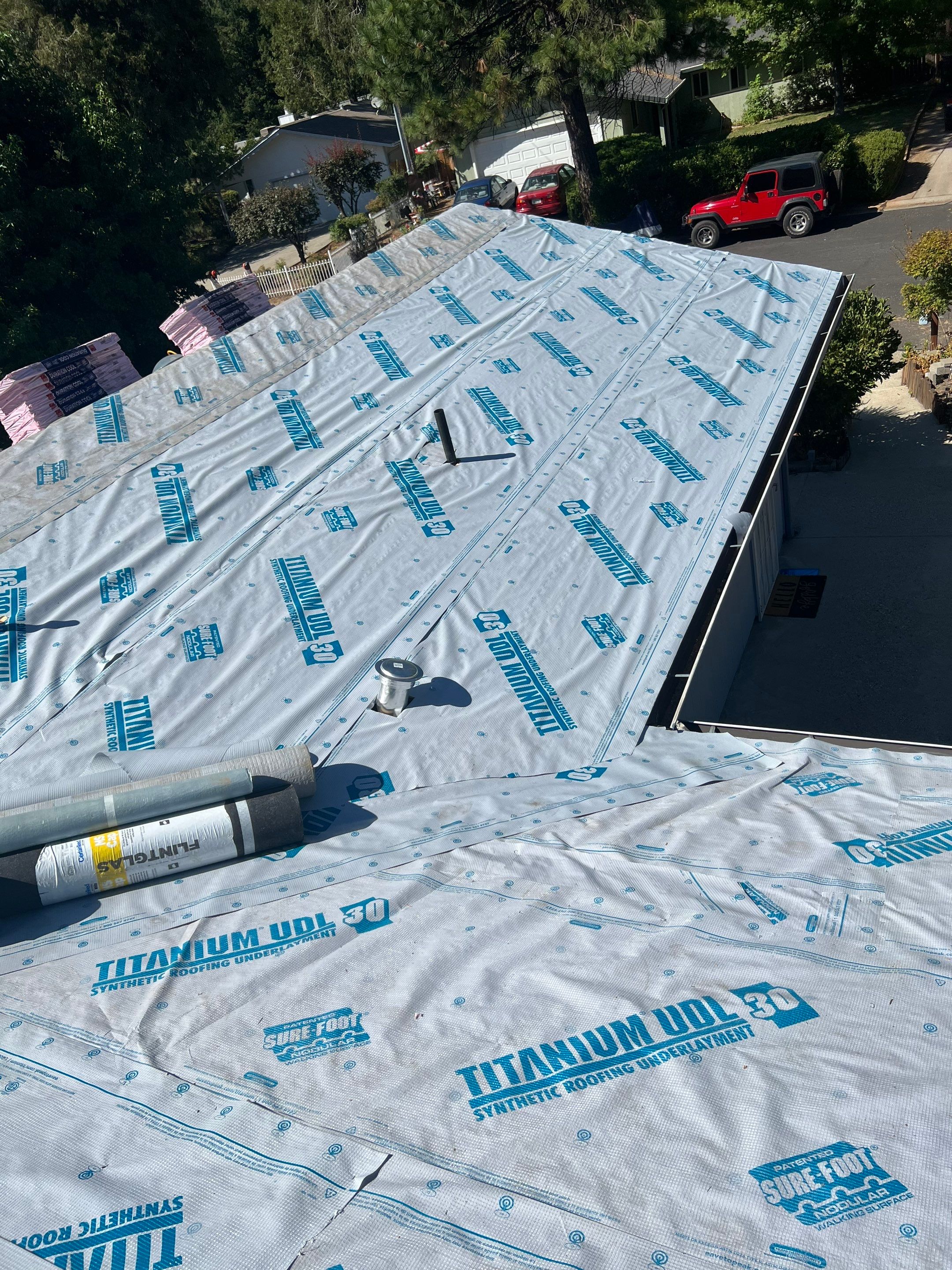 Attic Insulation using Owens Corning Insulation by Byers Enterprises 