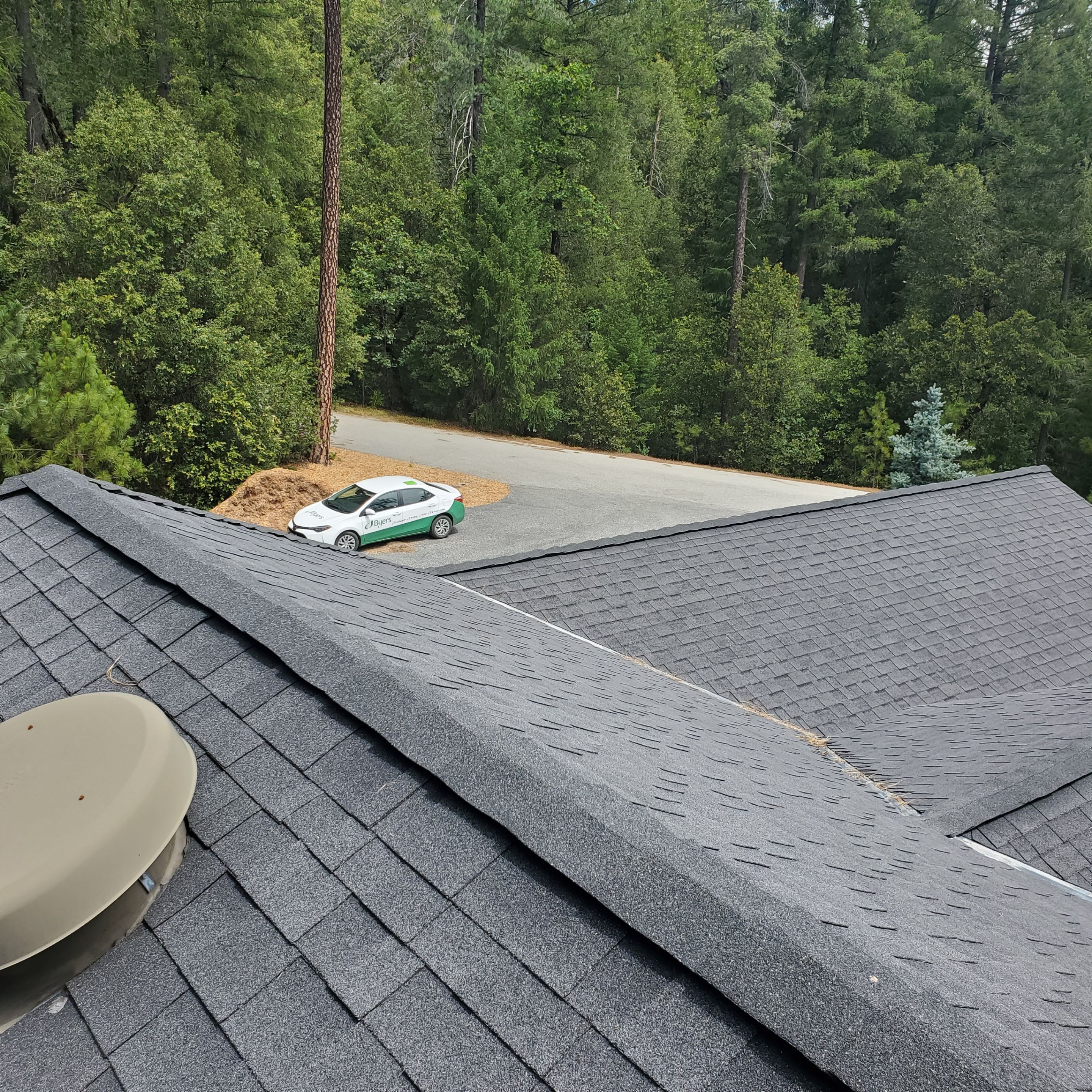 Solar Panel Installation using Solar Panels by Byers Enterprises 