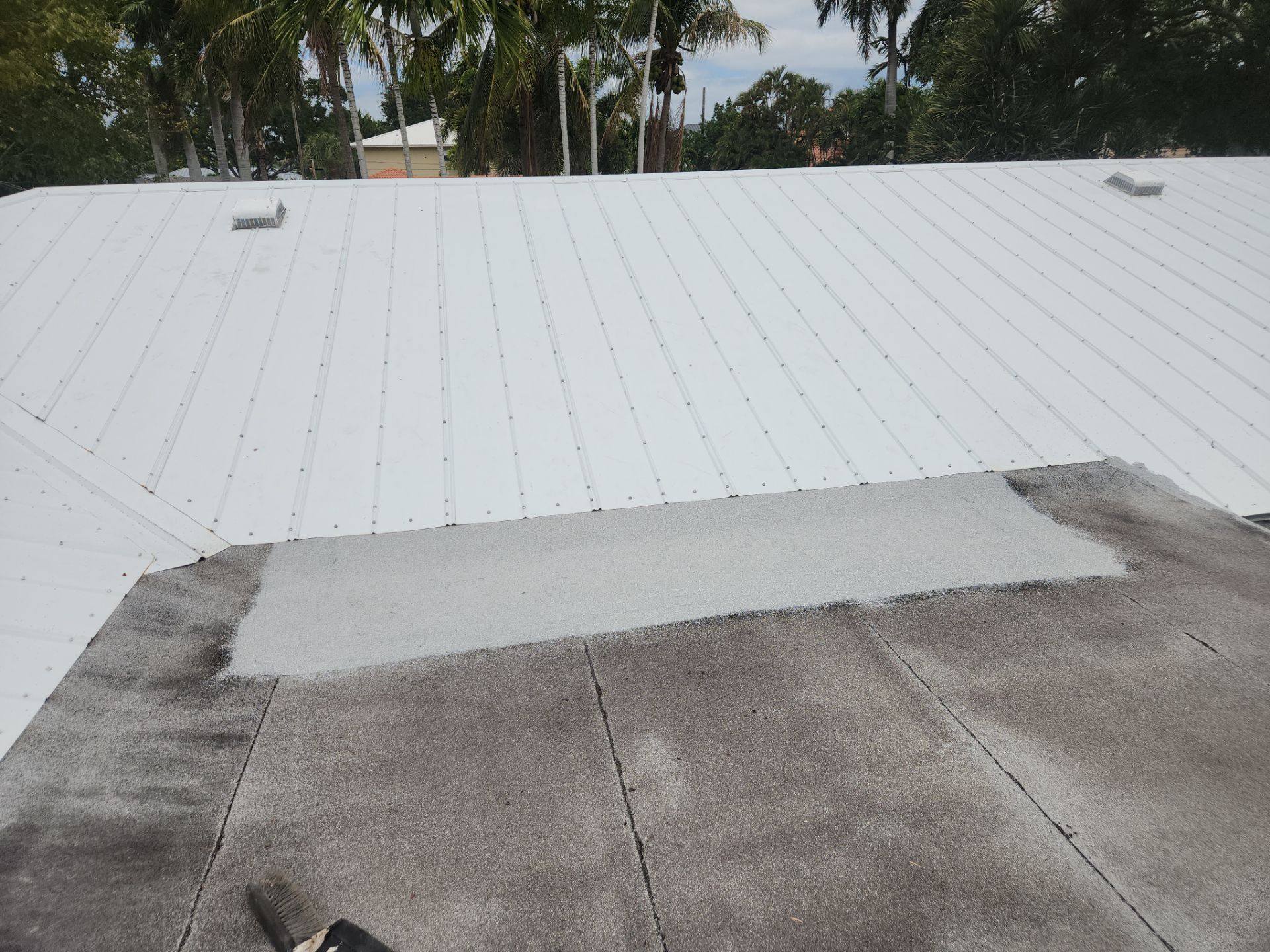 Metal Roof Maintenance and Fascia Replacement in Delray Beach by Aastro Roofing