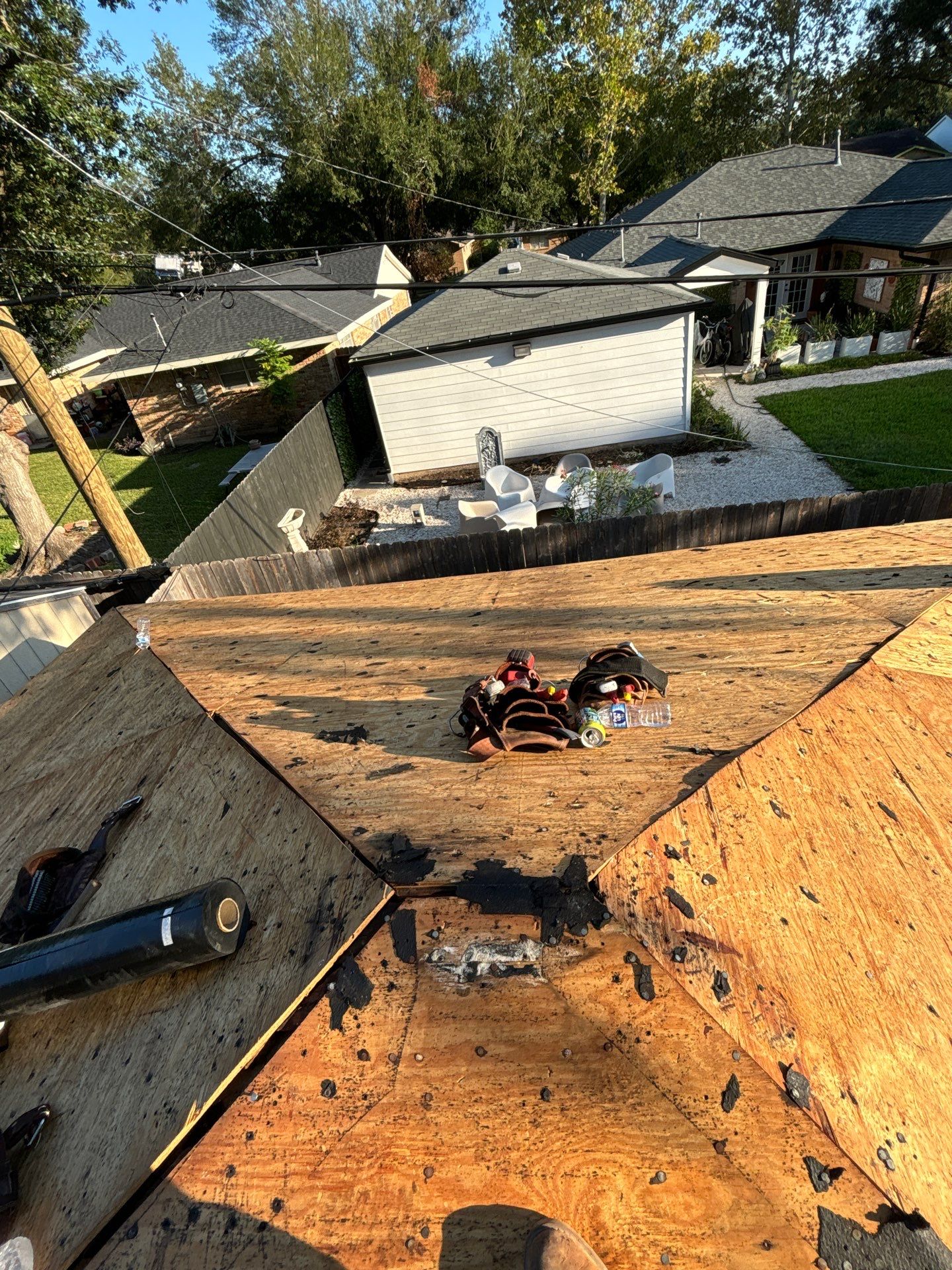 Residential Roofing Installation using Owen's Corning Duration (Lifetime) Shingles by Roof Repair Company