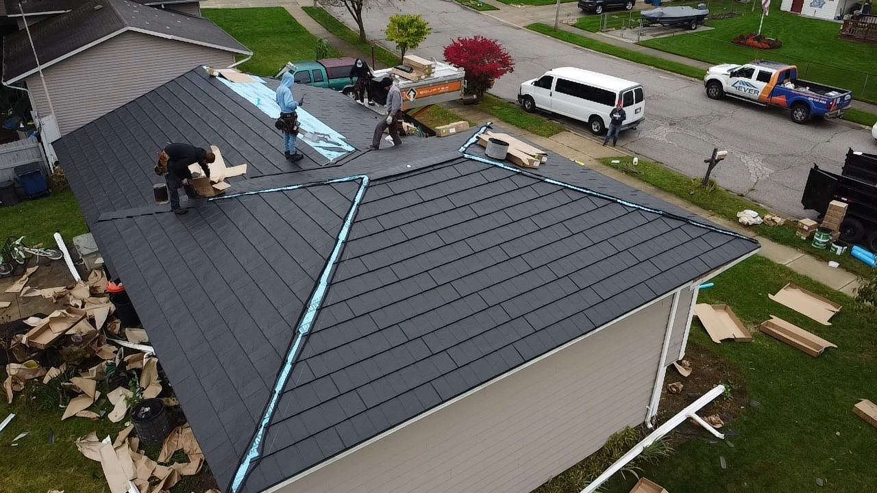 Mishawaka Indiana Metal Slate Roof Installation – Residential Upgrade by 4Ever Metal Roofing