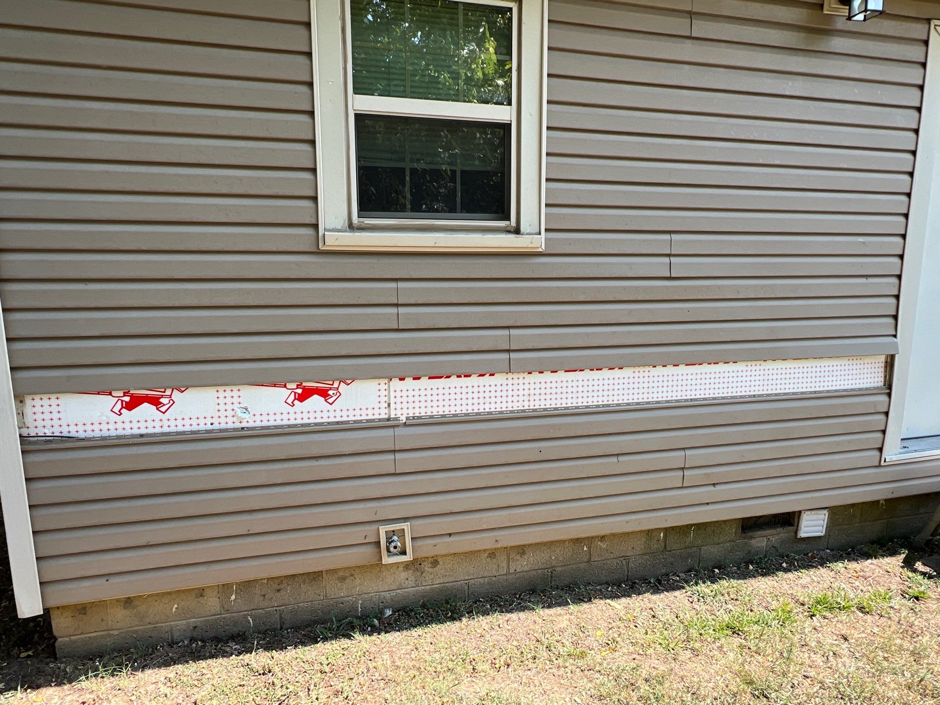 Hail damage & tornado damage restoration.  by In & Out Construction & Remodeling, LLC