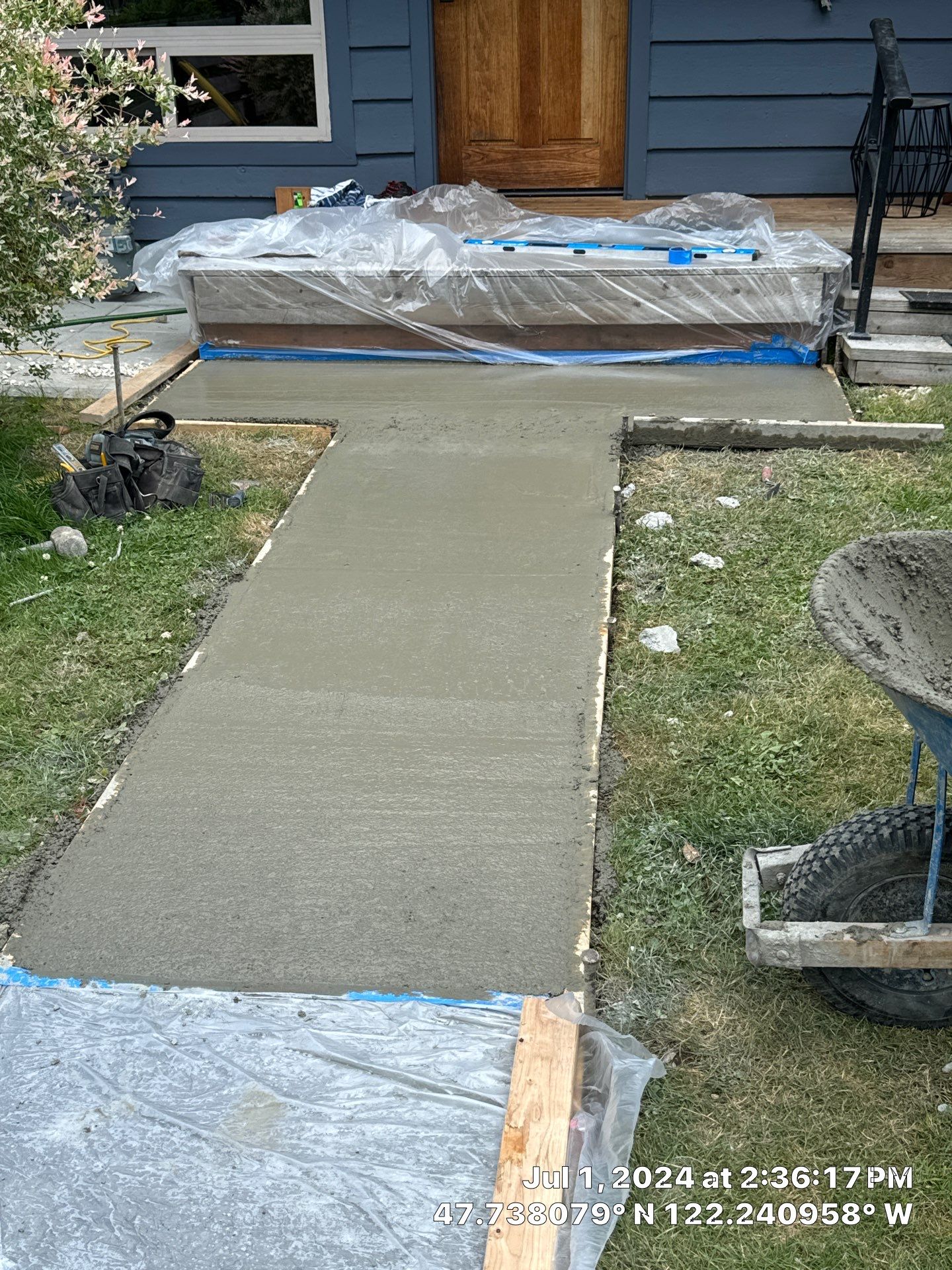 Nathan | Concrete Driveway & Walkway by Jireh Asphalt & Concrete Inc 