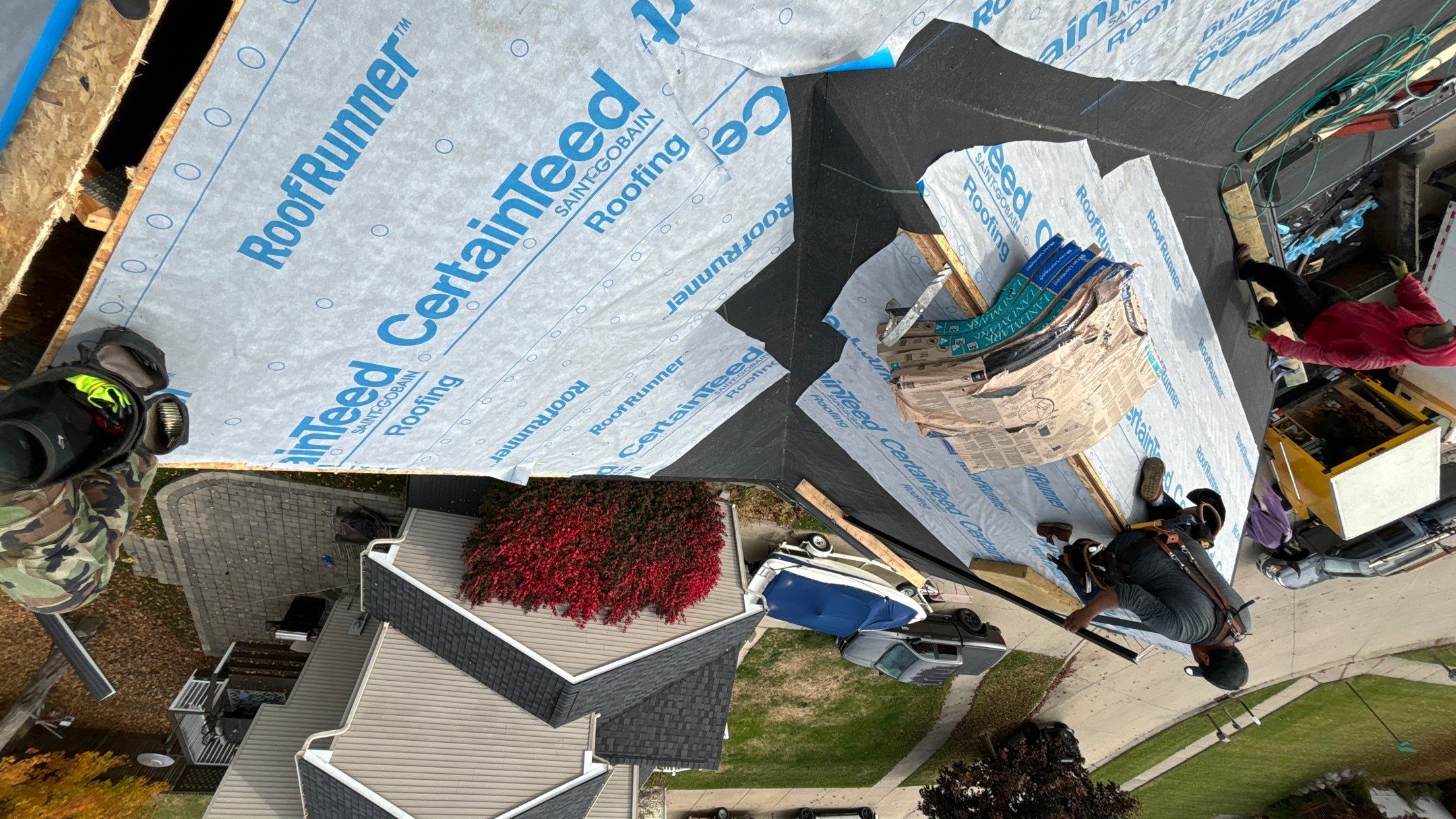 Roof Replacement using CertainTeed Landmark by 180 Contractors