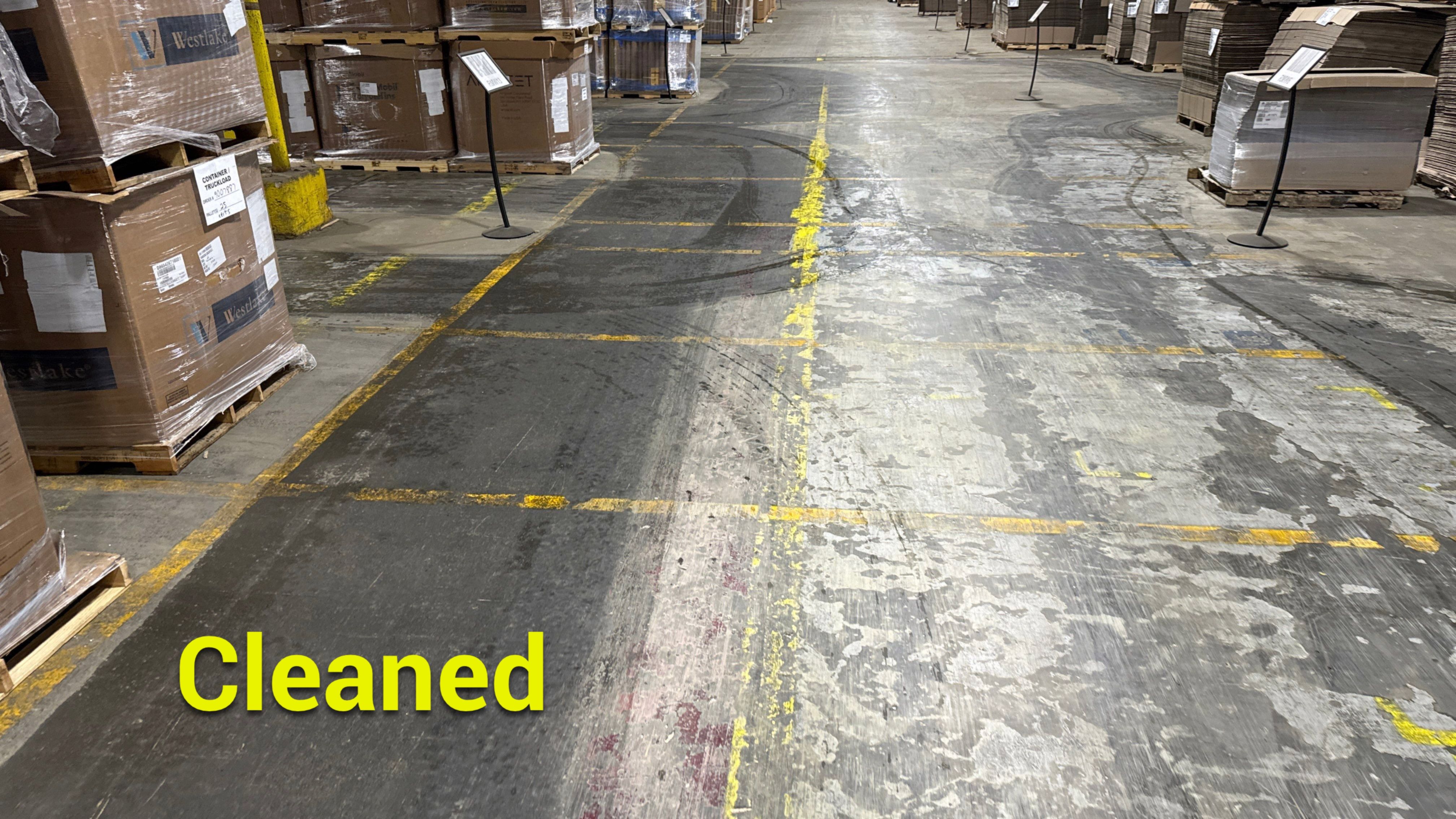 Berry Global Warehouse Cleaning by Mr. Mister Power Washing