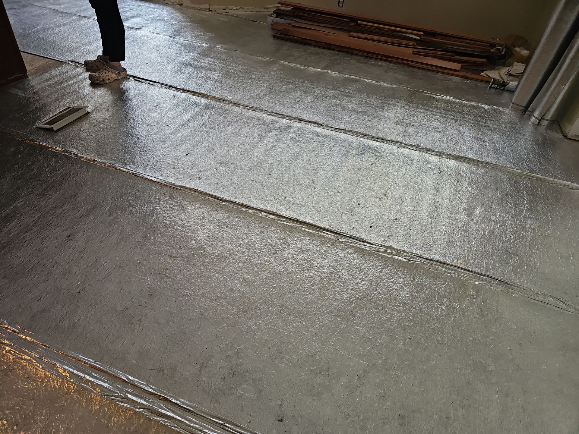 Kitchen Remodel using Flooring by Real1Construction